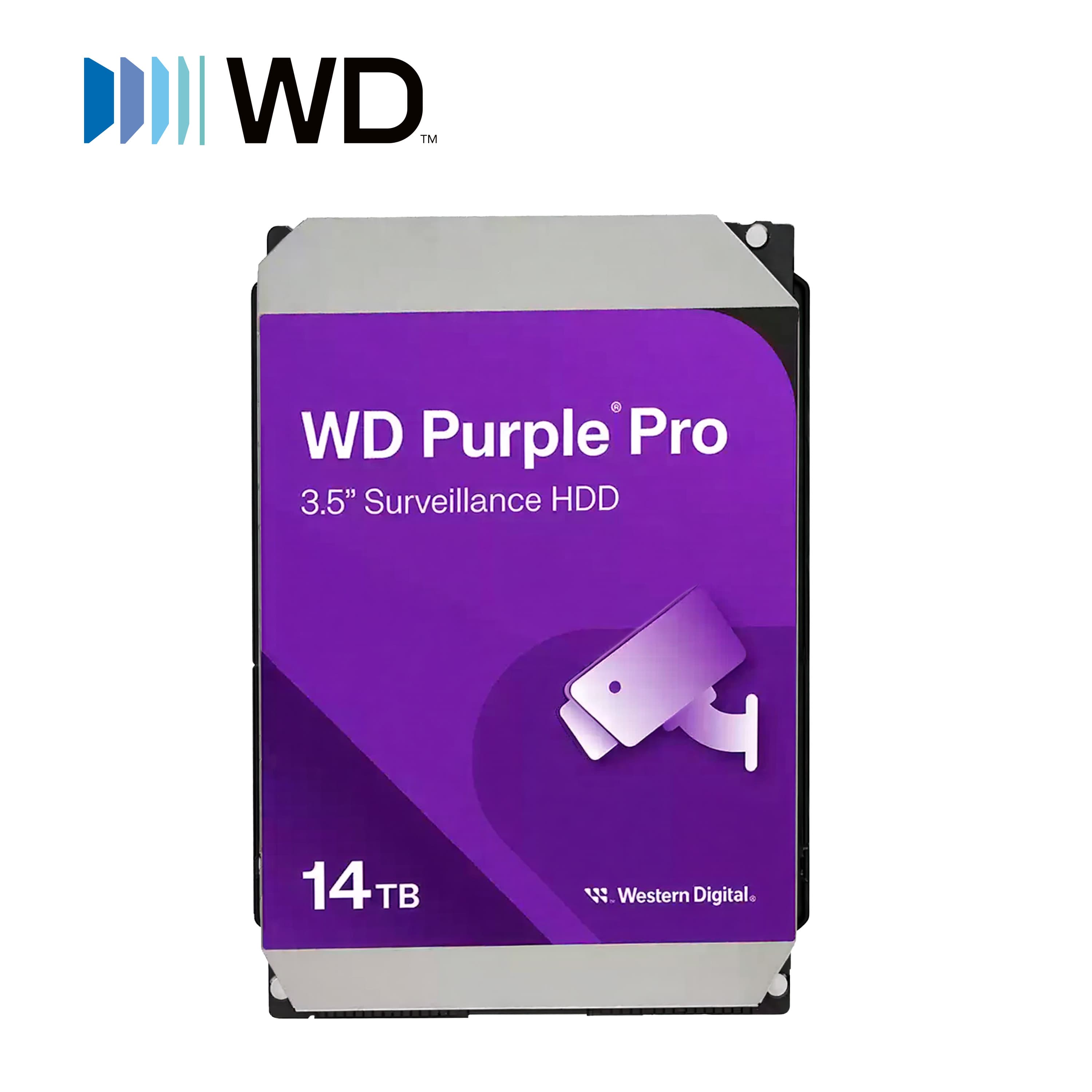 DD DISCO DURO 14TB SATA WD PURPLE PRO WD142PURP / OPTIMIZADO VIDEOVIGILANCIA 24 7 / SATA III 6GB S / 7200 RPM / CACHE 512MB / ALLFRAME AI / WORKLOAD 550TB ANO / 3.5 / 5 ANOS GARANTIA
 - Miniatura 4