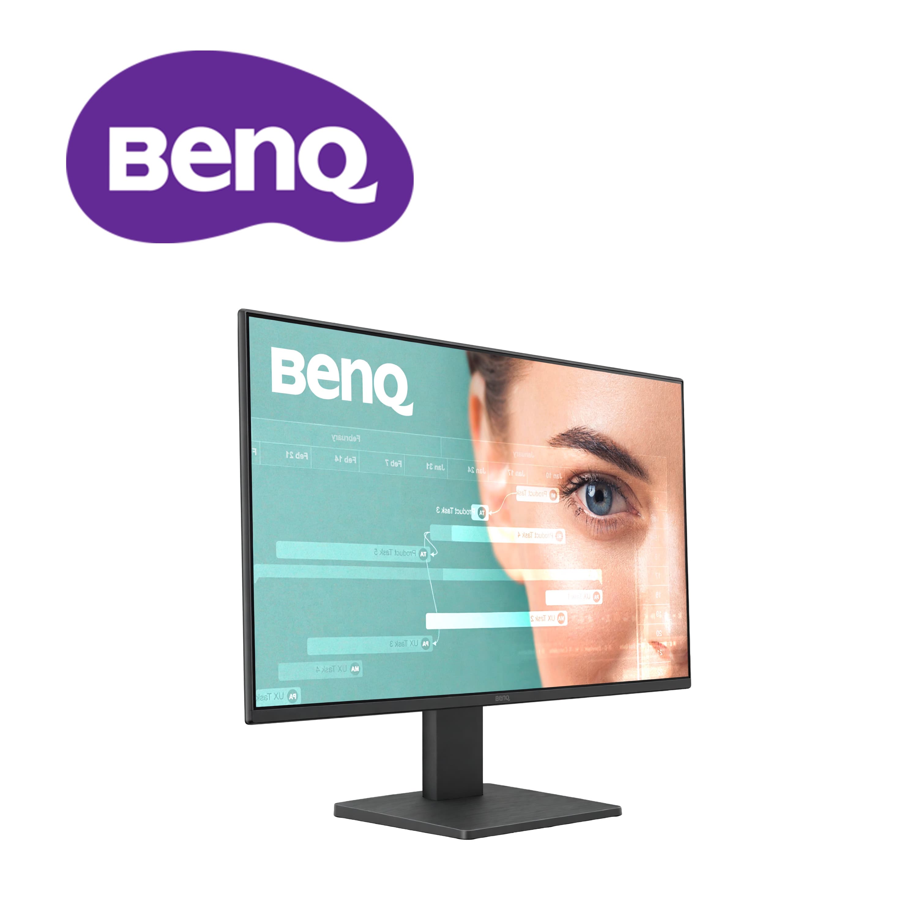 MONITOR GW2491 DE 23.8 PULGADAS CON UNA RESOLUCION DE 1920X1080, CONTRASTE 20M:1, PANEL IPS, 5 MS GTG, TASA DE ACTUALIZACION DE 100HZ, 99 POR CIENTO SRGB, HDMI, CON TECNOLOGIAS FLICKER-FREE, LOW BLUE LIGHT+ Y BRIGHTNESS INTELLIGENCE (B.I.); VESA DE 1 - Miniatura 3
