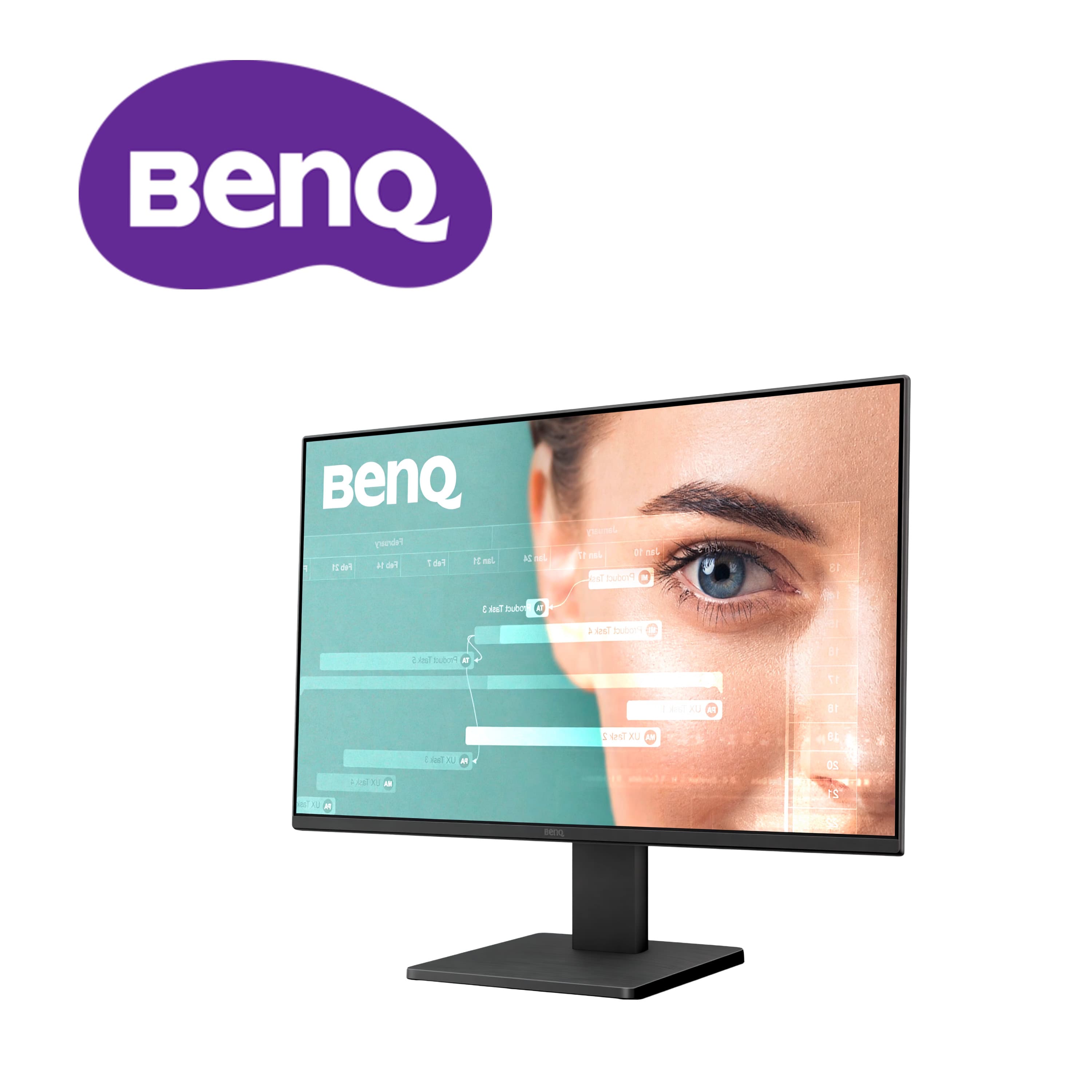 MONITOR GW2491 DE 23.8 PULGADAS CON UNA RESOLUCION DE 1920X1080, CONTRASTE 20M:1, PANEL IPS, 5 MS GTG, TASA DE ACTUALIZACION DE 100HZ, 99 POR CIENTO SRGB, HDMI, CON TECNOLOGIAS FLICKER-FREE, LOW BLUE LIGHT+ Y BRIGHTNESS INTELLIGENCE (B.I.); VESA DE 1 - Miniatura 4