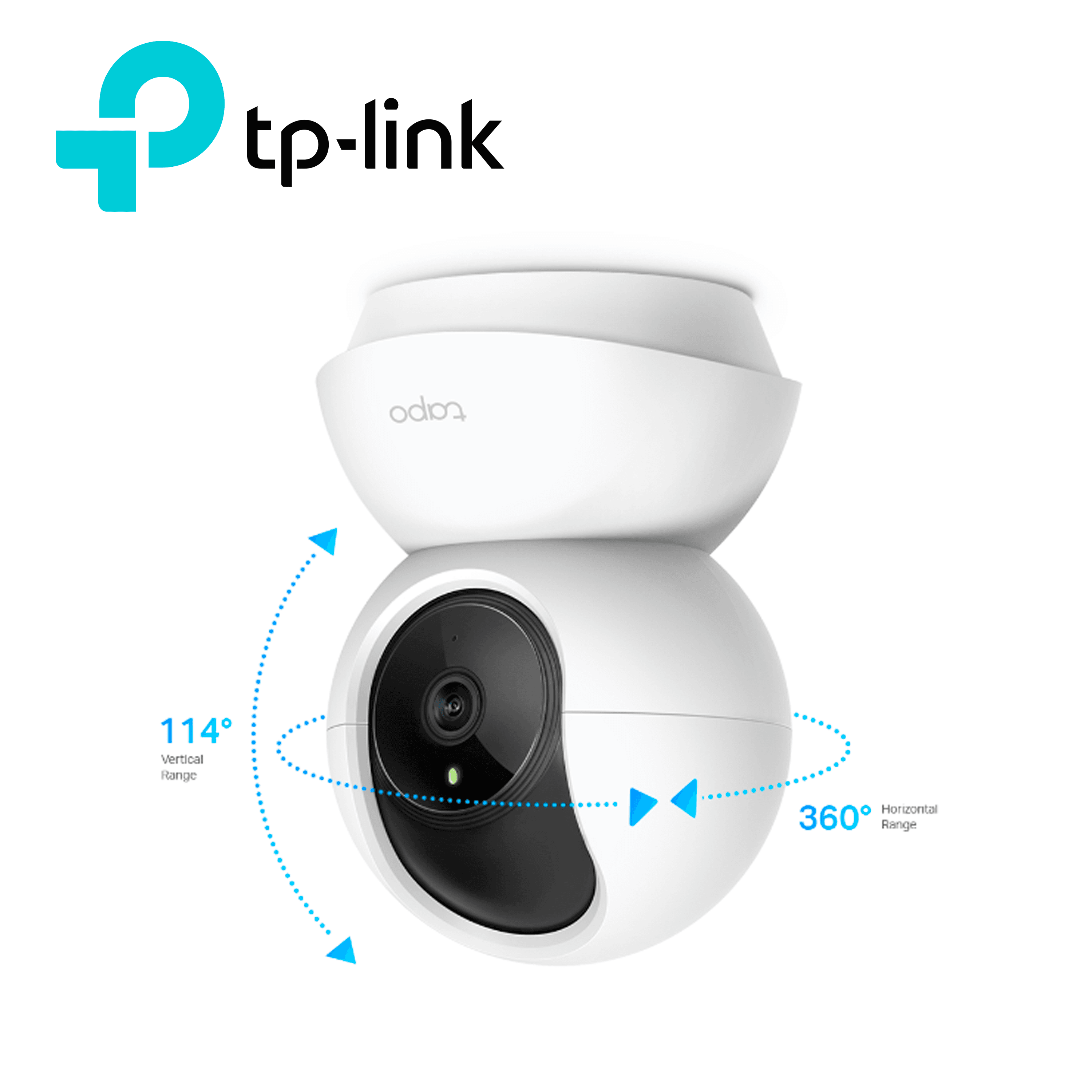 CAMARA WIFI ROTATORIA TP-LINK TAPO C200 SEGURIDAD PARA CASA 2MP, AUDIO DOBLE VIA, VISION NOCTURNA, ACEPTA MEMORIA SD - Miniatura 5
