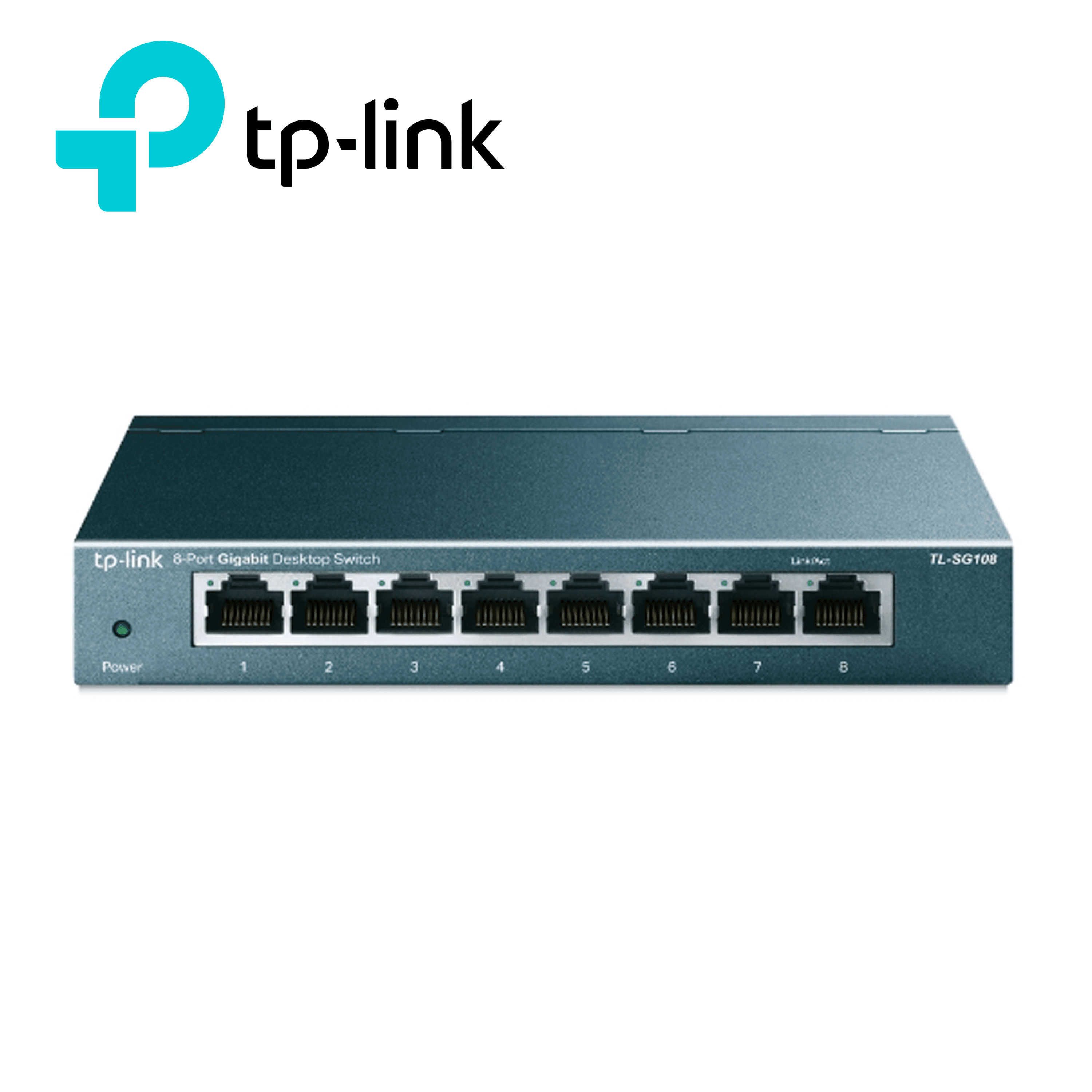 SWITCH NO ADMINISTRABLE TP-LINK TL-SG108/ 8 PUERTOS RJ45 10/100/1000 MBPS/ TECNOLOGIA GREEN ETHERNET AHORRA CONSUMO DE ENERGIA/ CARCASA DE ACERO/ USO ESCRITORIO O MONTAJE EN PARED/ PLUG AND PLAY/ NO SE NECESITA CONFIGURACION/ USO INTERIOR - Miniatura 3