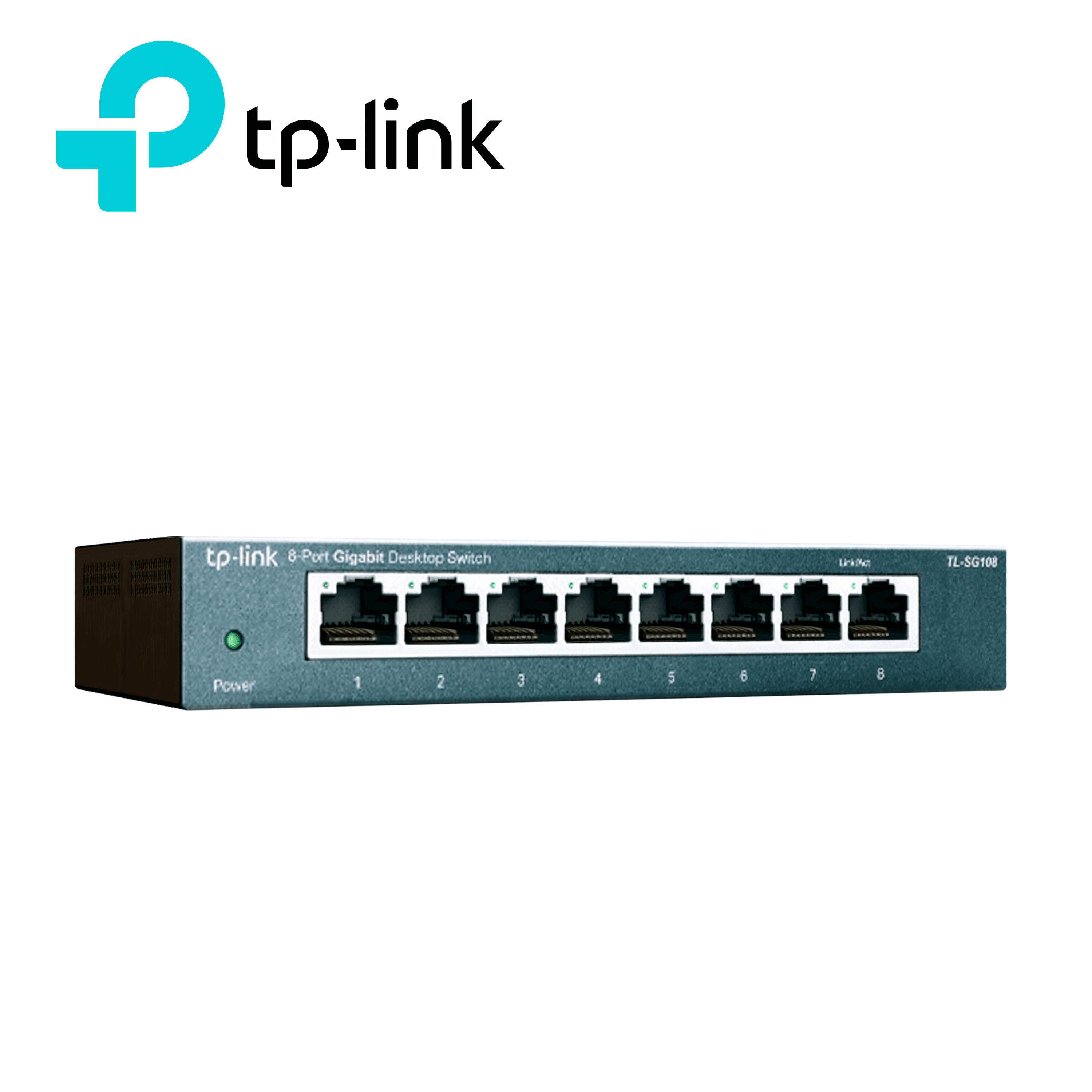 SWITCH NO ADMINISTRABLE TP-LINK TL-SG108/ 8 PUERTOS RJ45 10/100/1000 MBPS/ TECNOLOGIA GREEN ETHERNET AHORRA CONSUMO DE ENERGIA/ CARCASA DE ACERO/ USO ESCRITORIO O MONTAJE EN PARED/ PLUG AND PLAY/ NO SE NECESITA CONFIGURACION/ USO INTERIOR - Miniatura 4