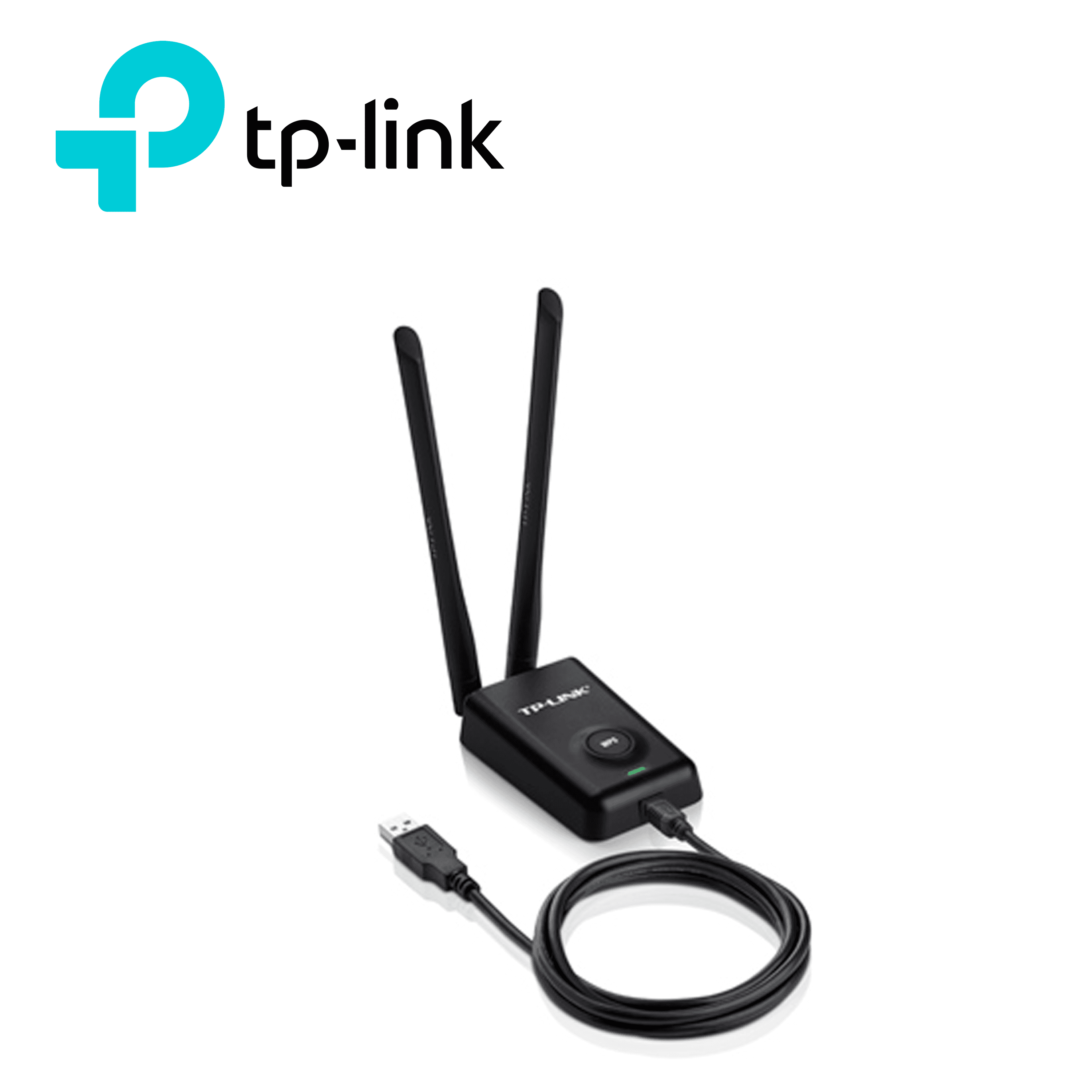 ADAPTADOR USB INALAMBRICO DE ALTA POTENCIA TP-LINK TL-WN8200ND 300 MBPS, 2.4 GHZ, ANTENAS 5DBI - Miniatura 3