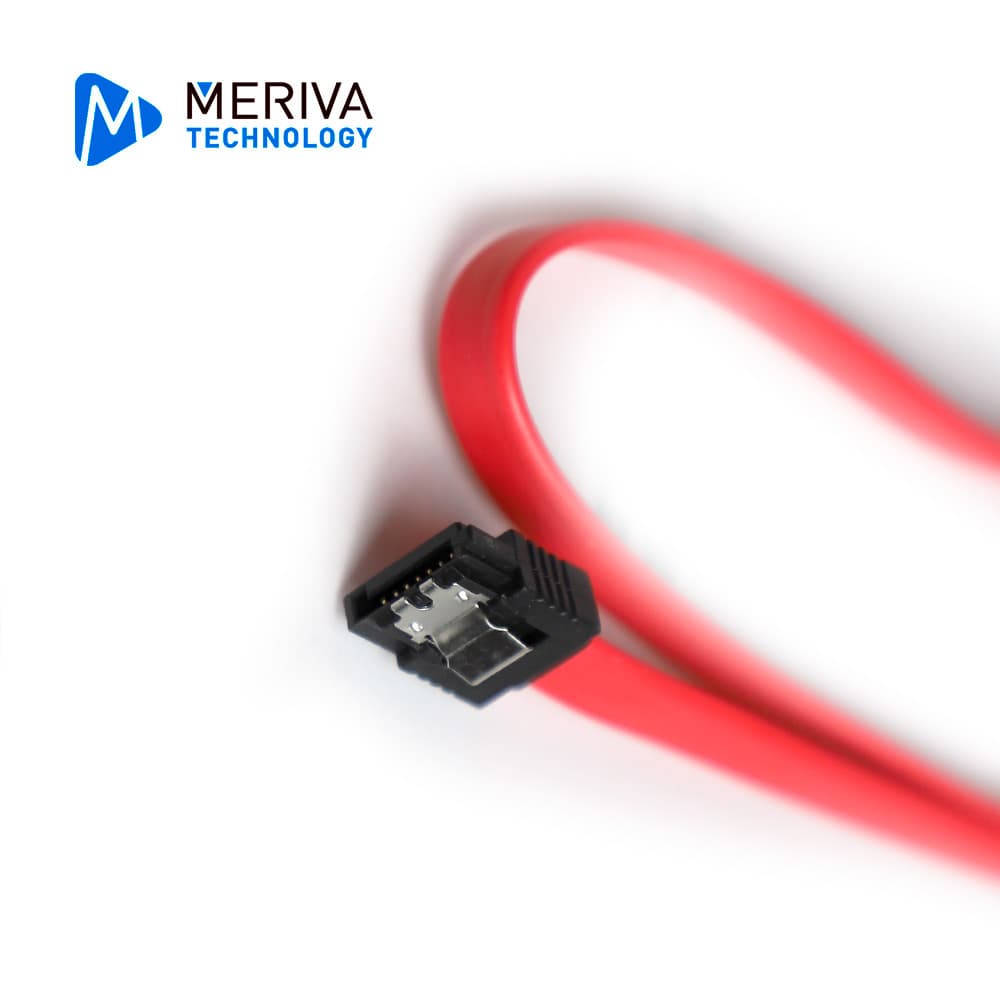 CABLE MINI SATA MERIVA TECHNOLOGY MVA-SATA1 PARA DISCOS DUROS COMPATIBLE CON NVR Y DVR MERIVA ULTRA DELGADO - Miniatura 3