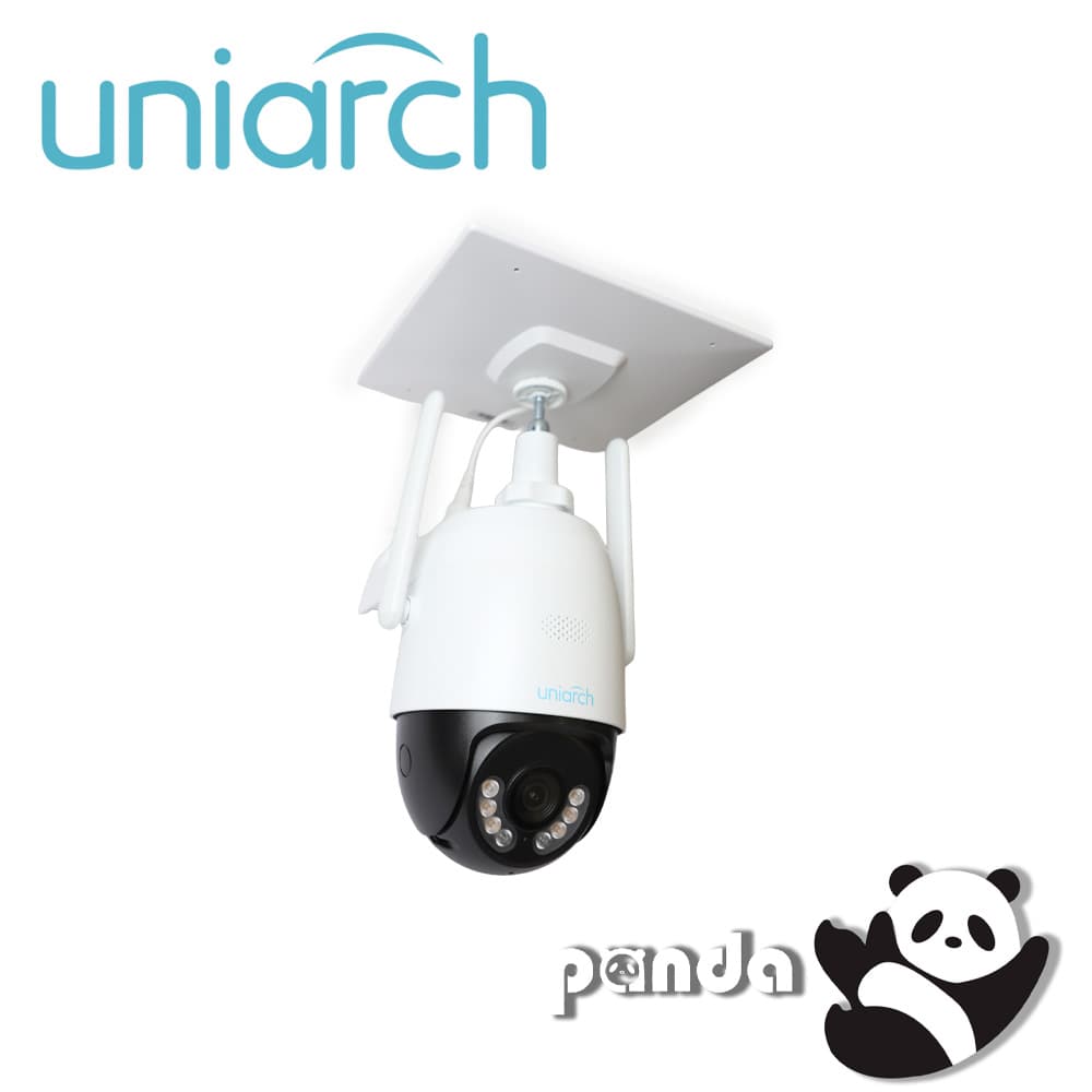 CAMARA PT SOLAR 4G UNIARCH UHO-P2G-M3F4D-LA / 3MP / LENTE-4MM / DUAL-LIGHT / IR30M / LUZ-CALIDA30M / DWDR / MICROSD512GB / ANR / MICROFONO-ALTAVOZ-INTEGRADO / 3D-DNR / ULTRA-MOTION-DETECTION / 4G-CARD-NANO-SIM / LTE-FDD / LTE-TDD / IP66 / GRAFENO / B - Miniatura 4