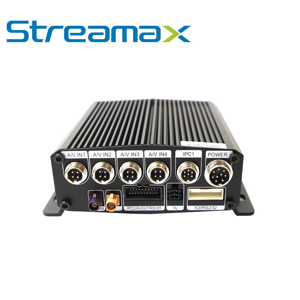 DVR MOVIL 6CH STREAMAX M1N2.0-GW4 / 4CH AHD + 2CH IP / 2MP / 1 SALIDA DE VIDEO / 6 ENTRADAS + 1 SALIDA DE AUDIO / 8 ENTRADAS + 2 SALIDAS DE ALARMA / MODULO 4G / GPS / MODULO WIFI / 1 PUERTO USB / SOPORTA 2 MICRO SD HASTA 512 GB + 1 SSD M.2 HASTA 2 TB - Miniatura 4