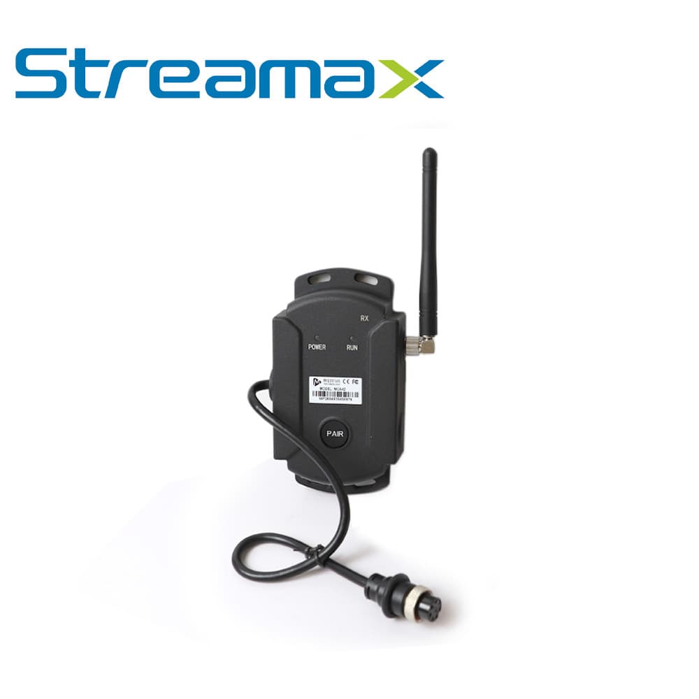 KIT WI-FI STREAMAX MCA42 / CAMARA WI-FI TRANSMISORA DE 2MP + RECEPTOR INALAMBRICO DE SEÑAL CON CONECTOR DIN DE 4 PINES / HASTA 300 METROS DE TRANSMISION / COMPATIBLE CON CUALQUIER MDVR SOLO 1 KIT - Miniatura 7
