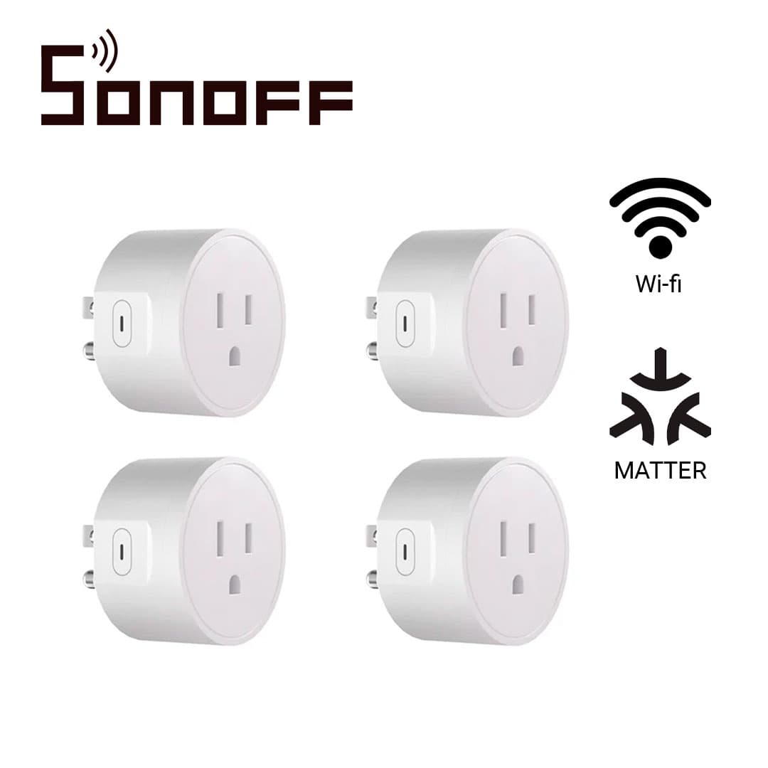 CONTACTO ON/OFF SONOFF S41STPB /PAQUETE DE 4 PIEZAS /MATTER/ WIFI/ SOLUCIONES SMART HOME / COMPATIBLE CON GOOGLE HOME/ ALEXA / APPLE HOME / HOME ASSISTANT - Miniatura 5