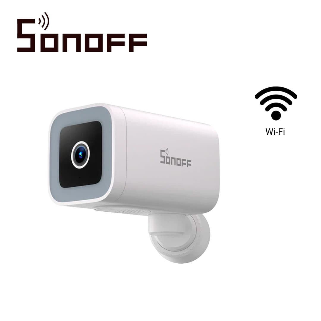 CAMARA DE SEGURIDAD PARA EXTERIORES SONOFF CAM-B1P / INALAMBRICA WIFI/ PROTECCION IP65 / RESOLUCION 2K HD / FUNCIONES DE DETECCION Y SEGUIMIENTO DE MOVIMIENTO HUMANO /COMPATIBLE CON ALEXA Y GOOGLE HOME /REQUIERE ADAPTADOR DE ENERGIA/ ADAPTADOR NO INC - Miniatura 5