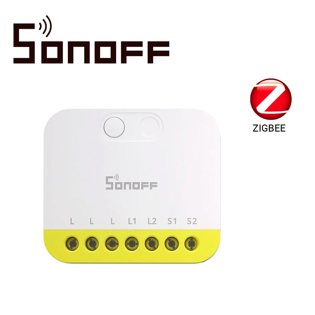 MINI INTERRUPTOR INALAMBRICO SONOFF MINI-ZB2GS-L / ZIGBEE 3.0 / CON 2 CANALES INDEPENDIENTES / NO NECESITA NEUTRO / CARGA  TOTAL DE 12 AMPERE / NECESITA HUB ZIGBEE - Miniatura 5
