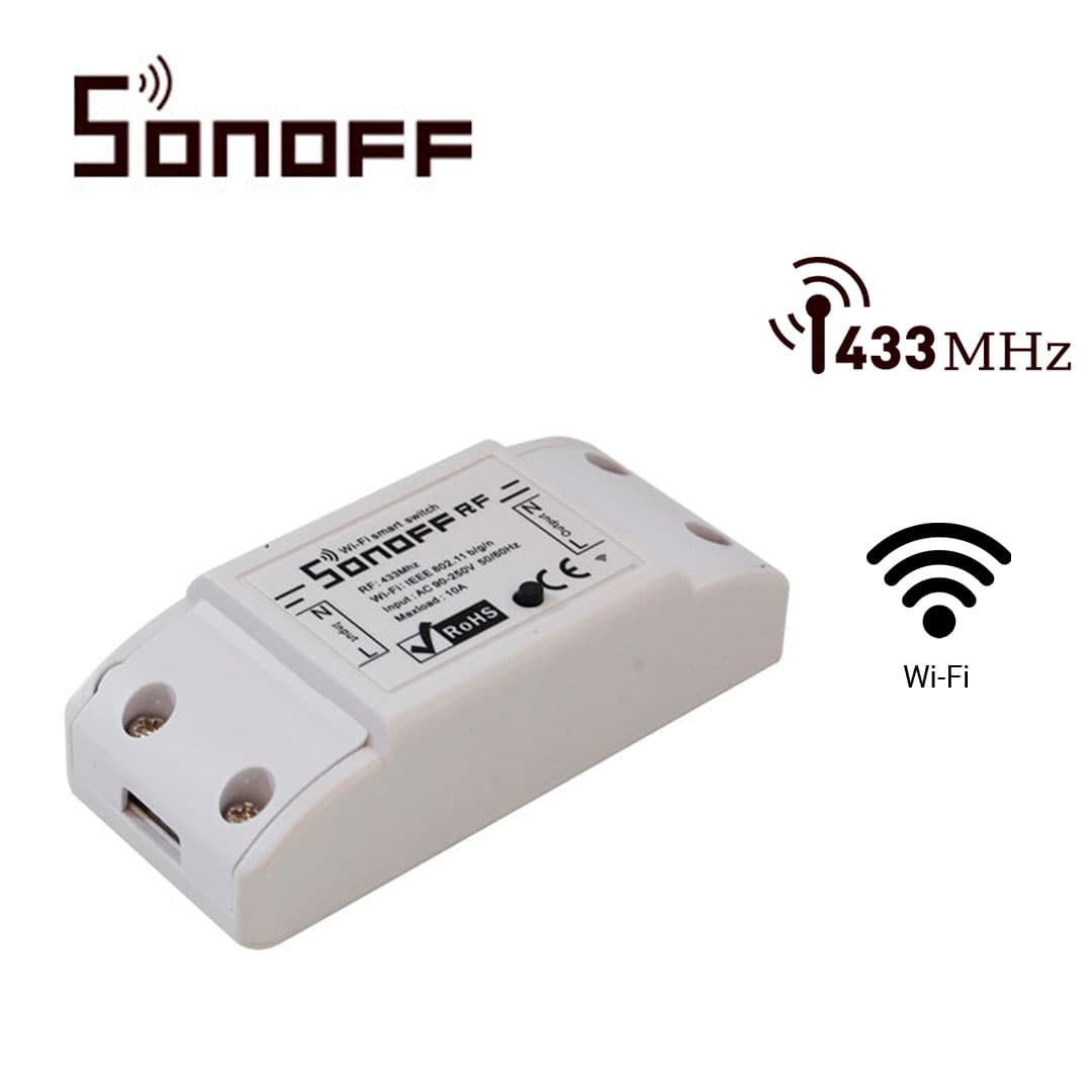 INTERRUPTOR ON/OFF SONOFF RF SMART INALAMBRICO WIFI PARA SOLUCION DE SMART HOME CON TEMPORIZADOR PARA IOS Y ANDROID COMPATIBLE CON ALEXA/GOOGLE HOME/NEST/IFTTT 1CH WIFI 2.4GHZ HASTA 10AMP SOPORTA CONTROL REMOTO PARA INTERIOR DE 433MHZ (MODELO REMOTE4 - Miniatura 6