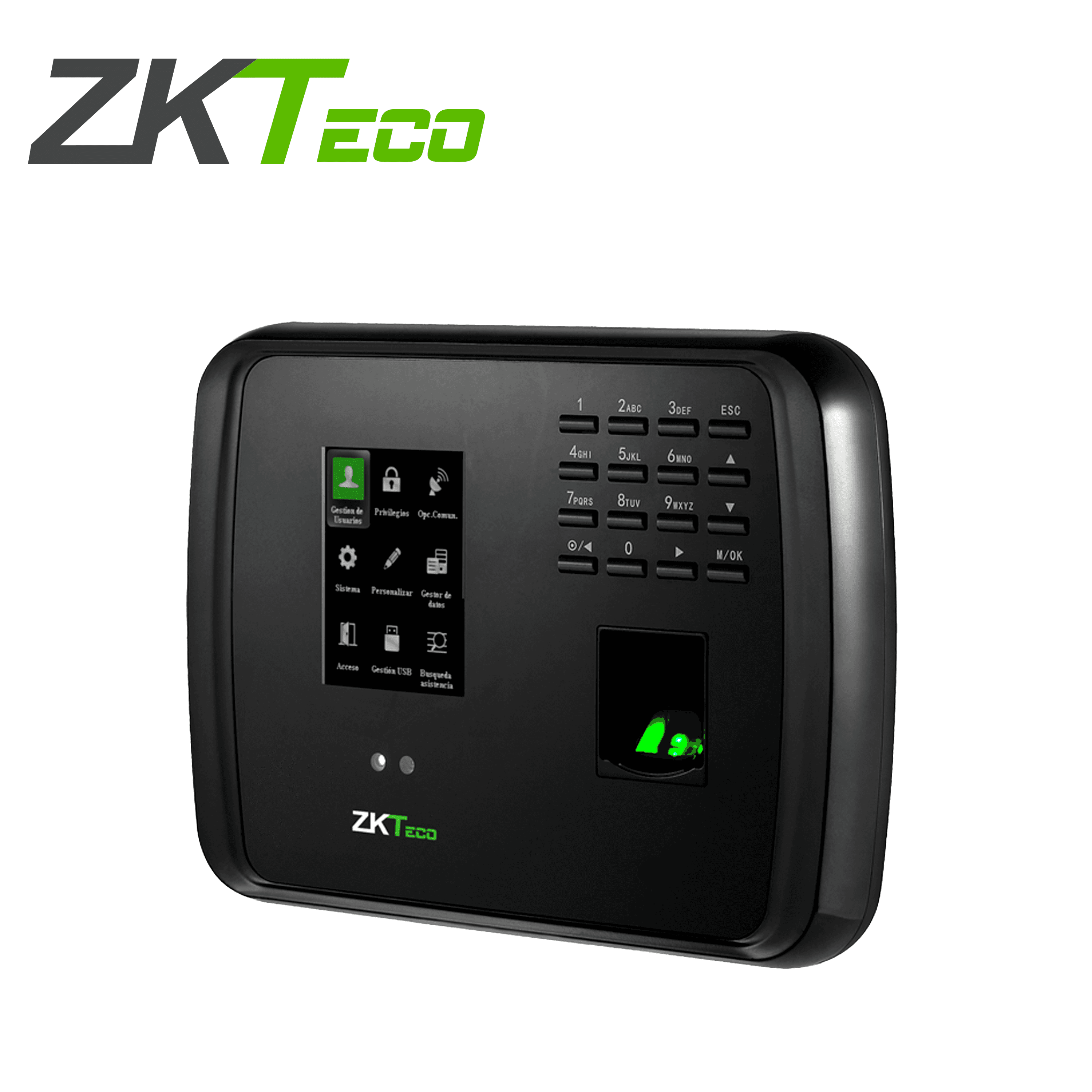 TERMINAL MULTIBIOMETRICA PARA GESTION DE ASISTENCIA ZKTECO MODELO MB460ID PLUS CON MULTIVERIFICACION Y  BATERIA DE RESPALDO INCLUIDA  SUS CAPACIDADES 1,500 ROSTROS, 2,000 HUELLAS, 2,000 TARJETAS DE 125 KHZ 100,000 EVENTOS, SALIDA DE RELEVADOR QUE PER - Miniatura 4