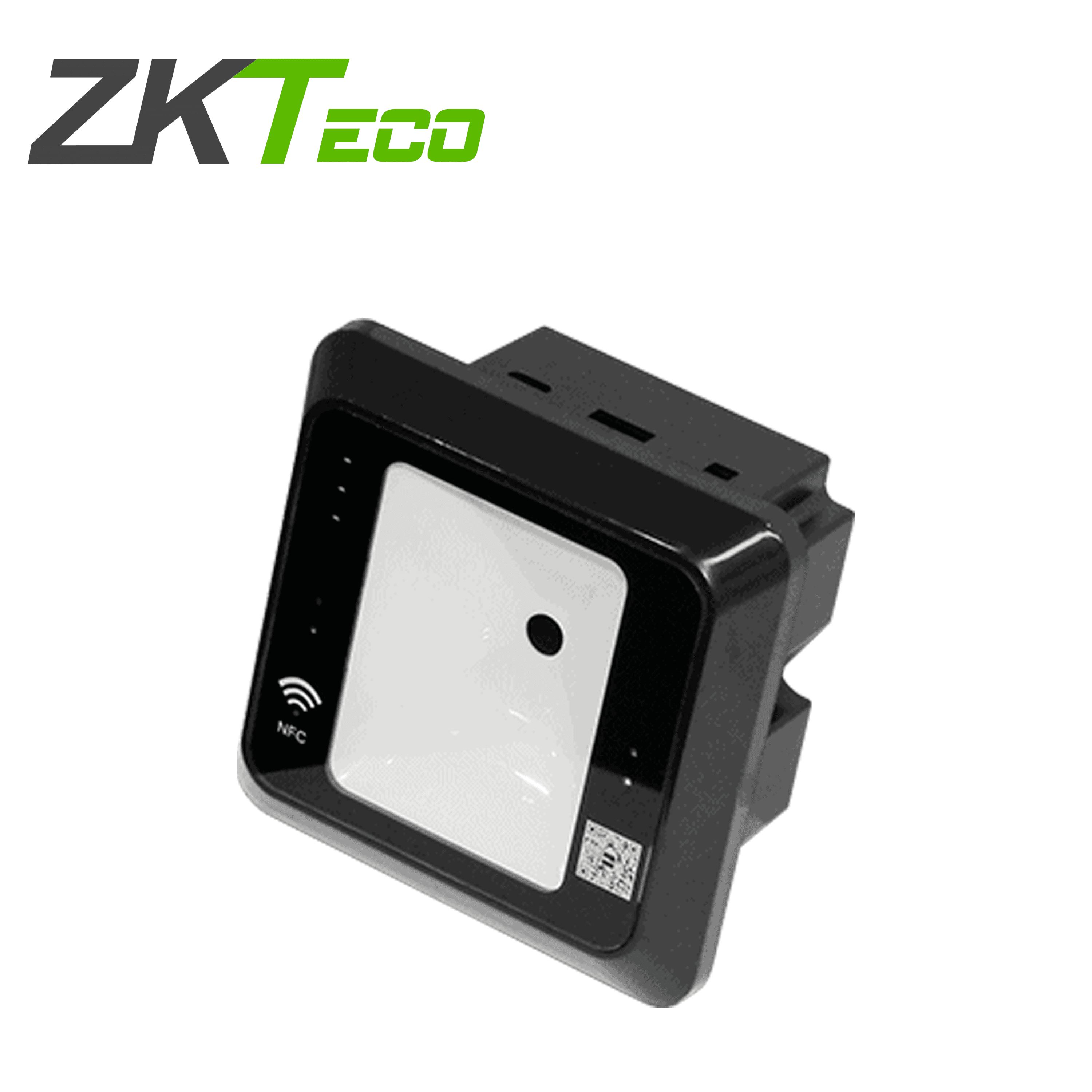 LECTOR DE CODIGO QR Y TARJETAS DE 13.56MHZ ZKTECO QR500-B COMUNICACION WIEGAND SE PUEDE UTILIZAR PARA GESTION DE ACCESO O VISITANTES - Miniatura 3