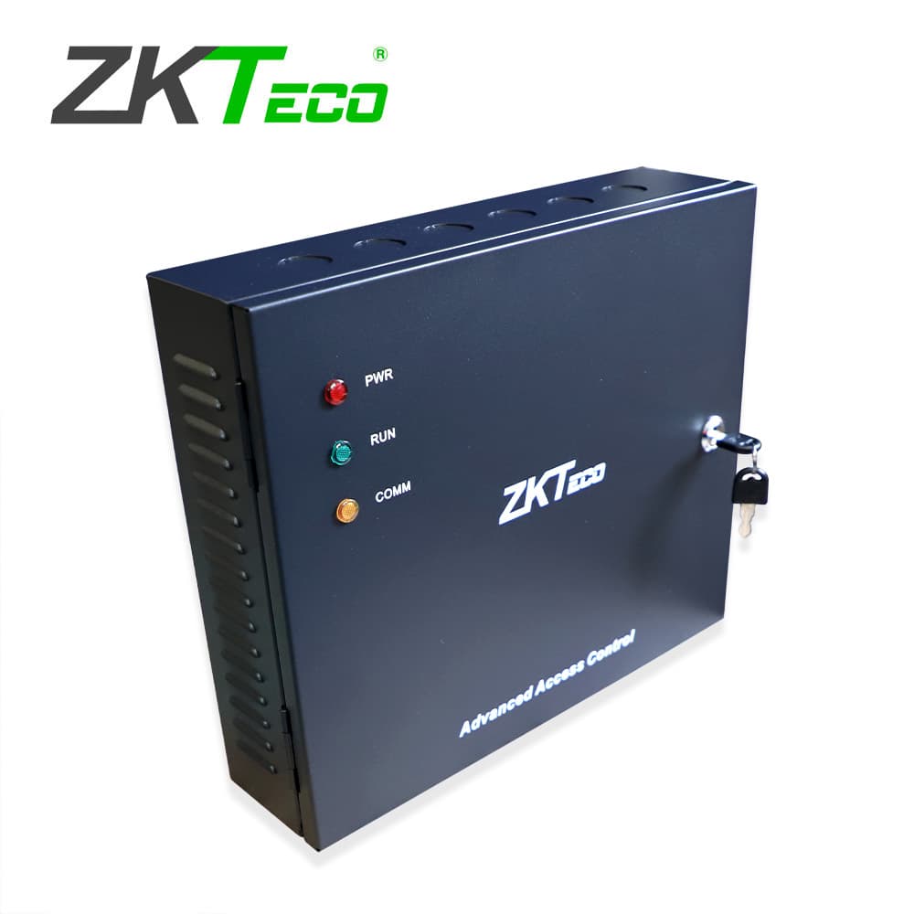 PANEL DE CONTROL DE ACCESO AVANZADO ZKTECO MODELO INBIO 460 PRO PLUS PERMITE CONTROLAR 4 PUERTAS CON  CAPACIDAD DE 100,000 USUARIOS, 3,000 ROSTROS, 100,000 CODIGOS QR, 20,000 HUELLAS, 100,000 TARJETAS,  500,000 EVENTOS, COMUNICACION TCP/IP COMPATIBLE - Miniatura 3