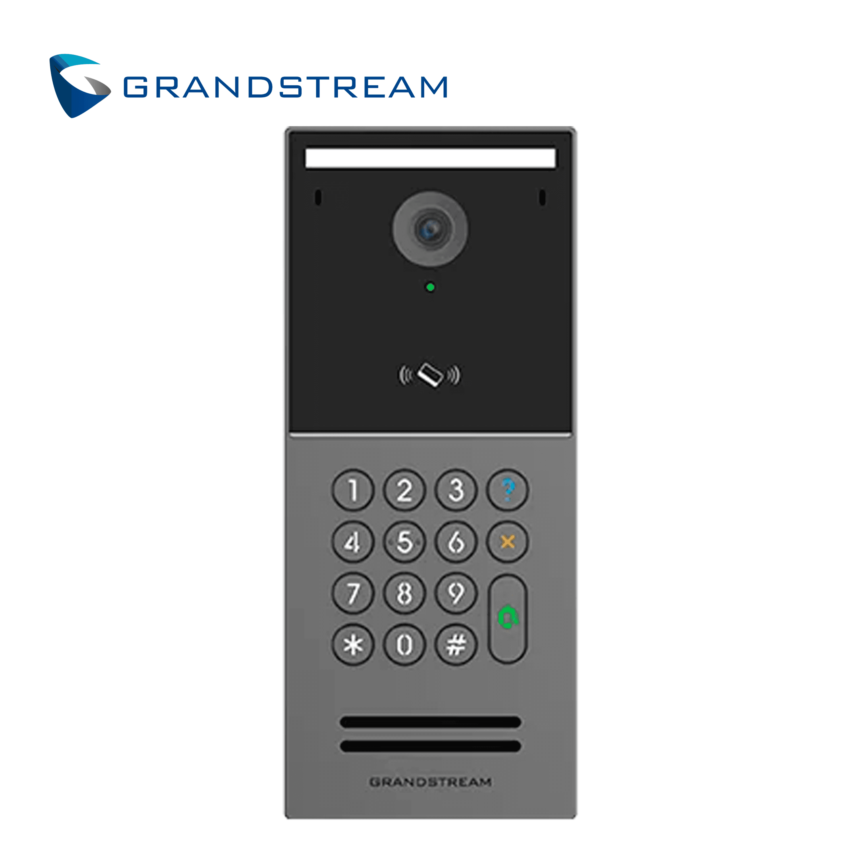 GDS3725 VIDEOPORTERO IP GRANDSTREAM / CAMARA 4MP / SIP VOIP / TECLADO NUMERICO / LECTOR RFID / NFC / BLUETOOTH BLE / ONVIF / GABINETE METALICO IP66 IK10 / WDR 120DB / IR HASTA 5M / PROCESADOR DE IMAGEN AI ISP / 3 ENTRADAS Y 2 SALIDAS DE ALARMA / 2 RE - Miniatura 2