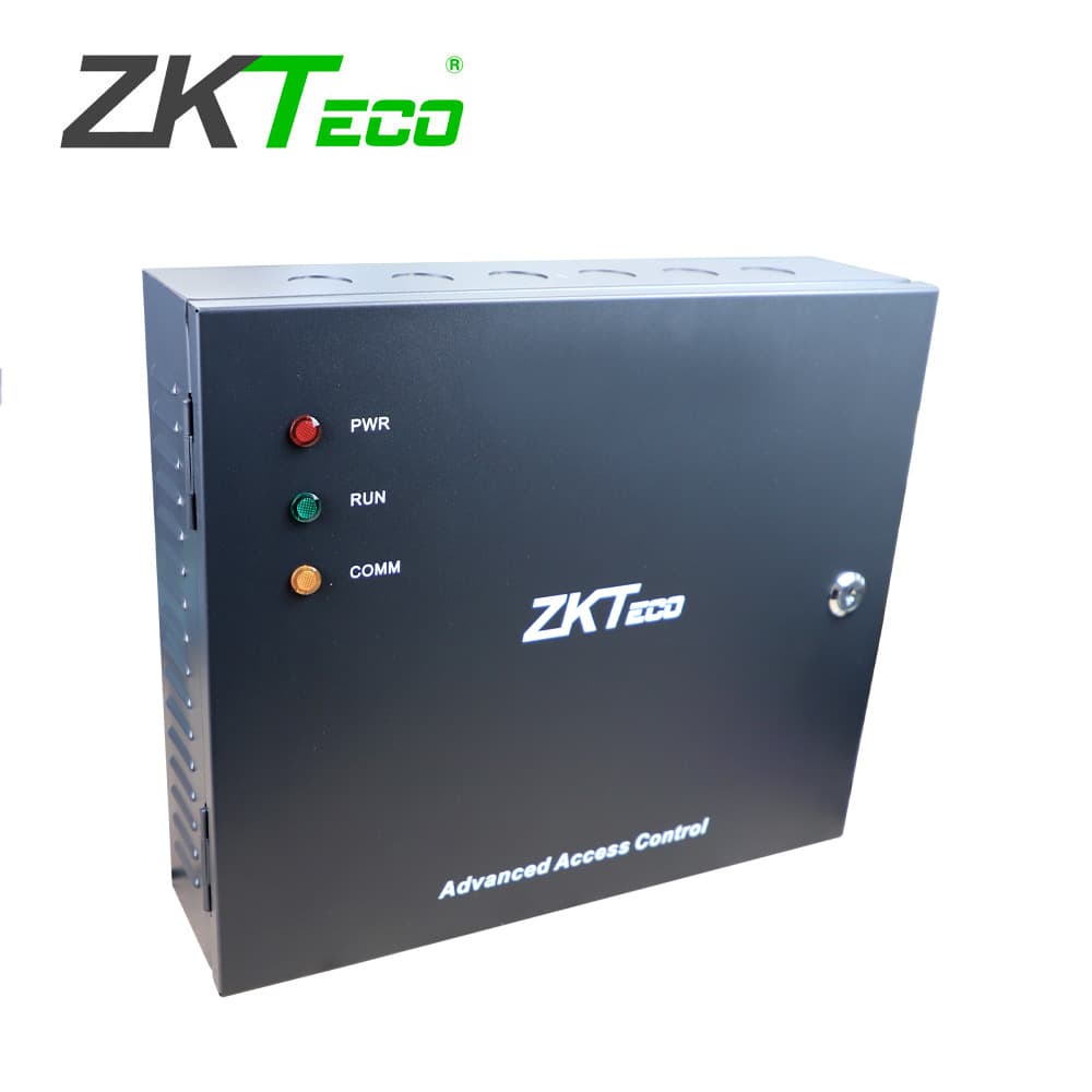 	PANEL DE CONTROL DE ACCESO AVANZADO ZKTECO MODELO INBIO260PRO PLUS PERMITE  CONTROLAR 2 PUERTAS CON CAPACIDAD DE 100,000 USUARIOS, 3,000 ROSTROS, 100,000 CODIGOS QR, 20,000 HUELLAS, 500,000 EVENTOS, COMUNICACION TCP/IP COMPATIBLE CON SOFTWARE ZKBIO  - Miniatura 3