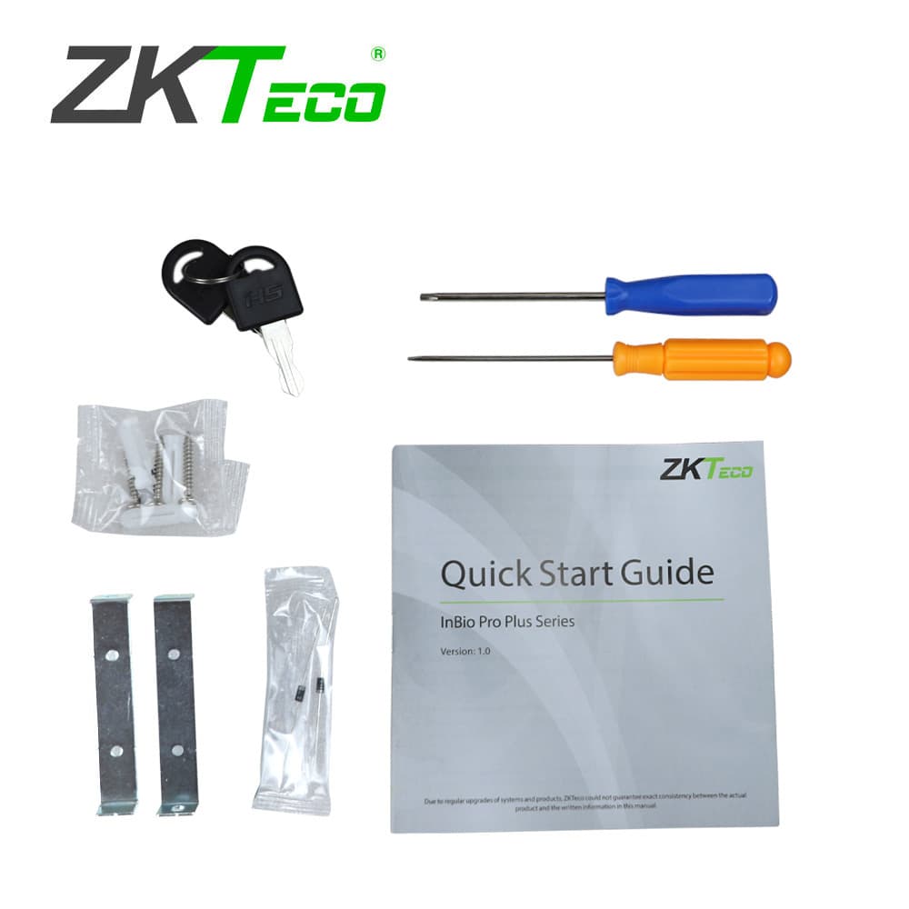 	PANEL DE CONTROL DE ACCESO AVANZADO ZKTECO MODELO INBIO260PRO PLUS PERMITE  CONTROLAR 2 PUERTAS CON CAPACIDAD DE 100,000 USUARIOS, 3,000 ROSTROS, 100,000 CODIGOS QR, 20,000 HUELLAS, 500,000 EVENTOS, COMUNICACION TCP/IP COMPATIBLE CON SOFTWARE ZKBIO  - Miniatura 5