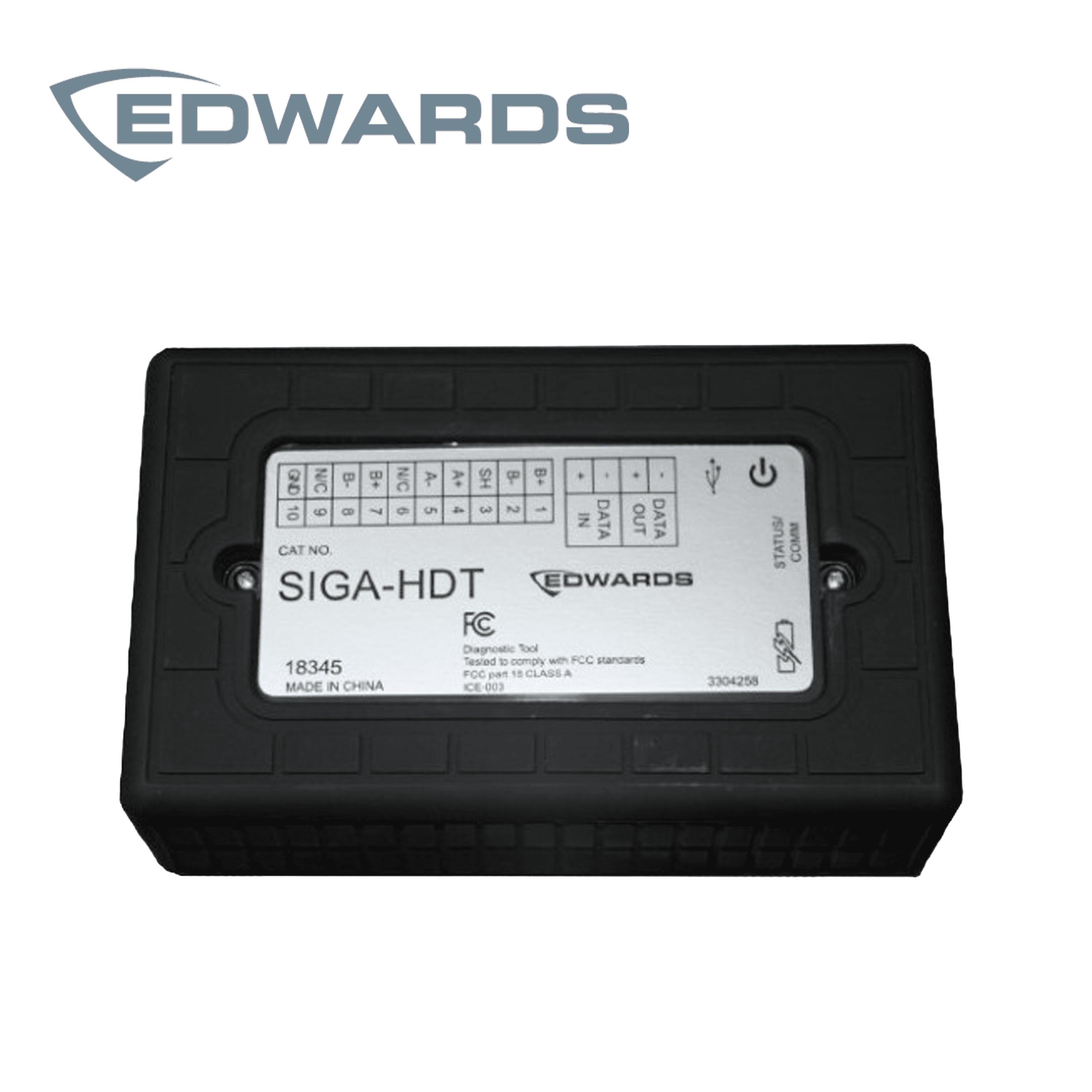 MODULO DE DIAGNOSTICO Y MANTENIMIENTO PORTATIL EDWARDS SIGA-HDT / PARA DETECTORES EST / INCLUYE CARGADOR- CABLE- UNIDAD FLASH USB CON APLICACION PARA PC Y GUIA DE USUARIO - Miniatura 2