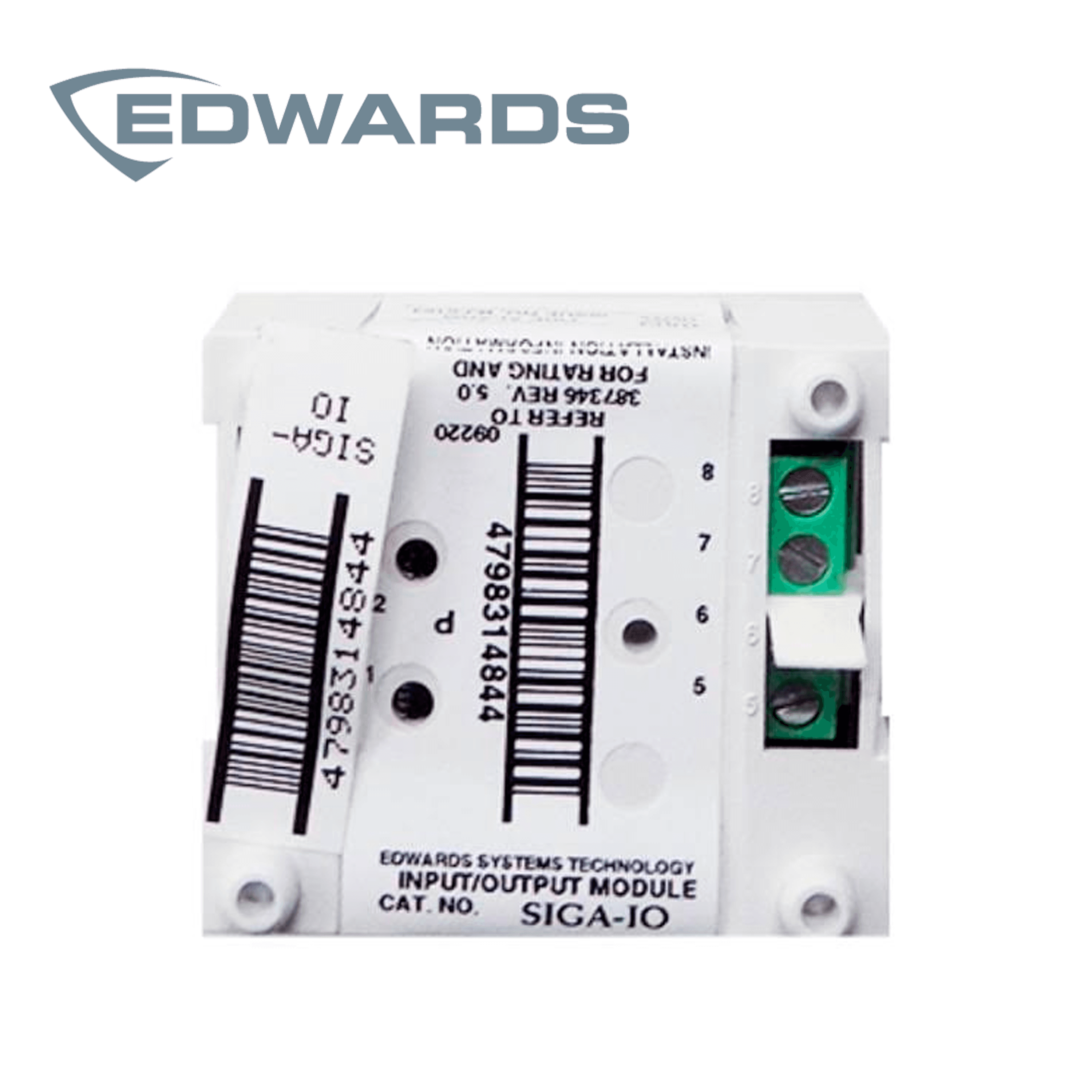 MODULO DE ENTRADA Y SALIDA UNIVERSAL EDWARDS SIGA-IO / DIRECCIONABLE / PERMITE CONECTAR EL PANEL  DE INCENDIOS CON EQUIPOS EXTERNOS - Miniatura 2