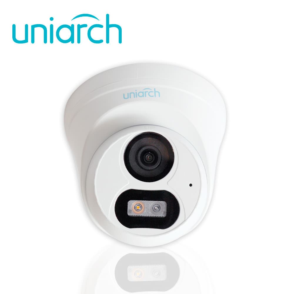 CAMARA IP TURRET UNIARCH IPC-T132-AF28-DL-ECO / 2MP / LENTE 2.8MM / DNR / IR30M / DUAL-LIGHT / MICROFONO-INTEGRADO / HUMAN-BODY-DETECTION 2.0 / POE-AF ONVIF / 3-AXIS / IP67 / GRAFENO+PLASTICO / ULTRA265 /  - Miniatura 3