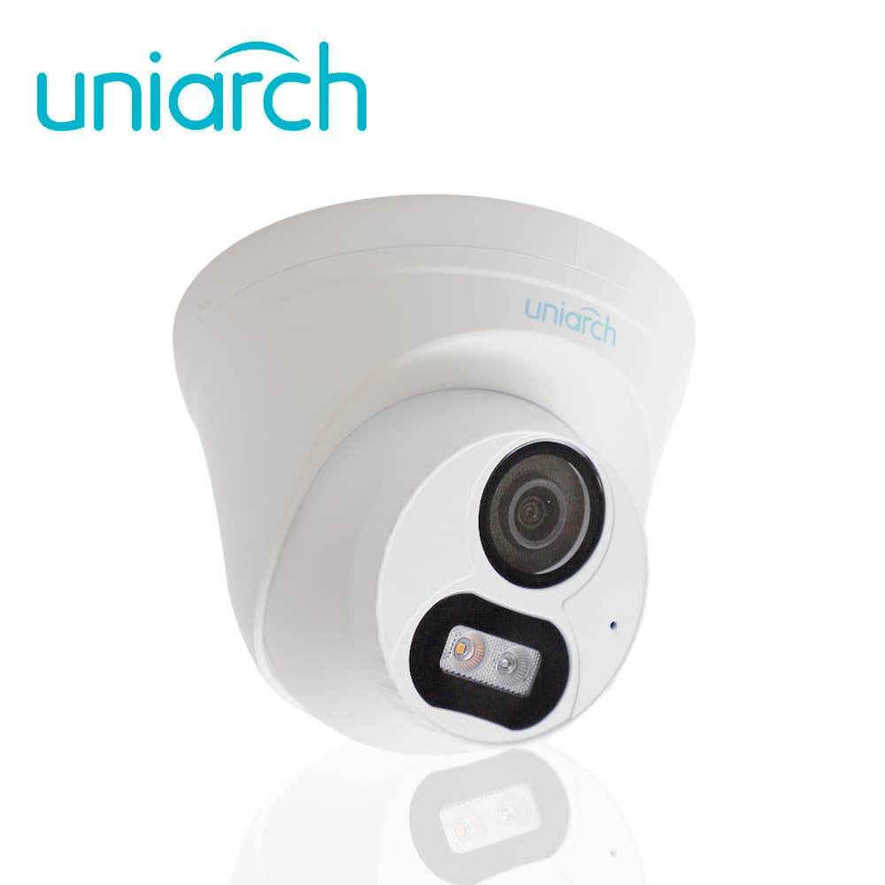 CAMARA IP TURRET UNIARCH IPC-T132-AF28-DL-ECO / 2MP / LENTE 2.8MM / DNR / IR30M / DUAL-LIGHT / MICROFONO-INTEGRADO / HUMAN-BODY-DETECTION 2.0 / POE-AF ONVIF / 3-AXIS / IP67 / GRAFENO+PLASTICO / ULTRA265 /  - Miniatura 4