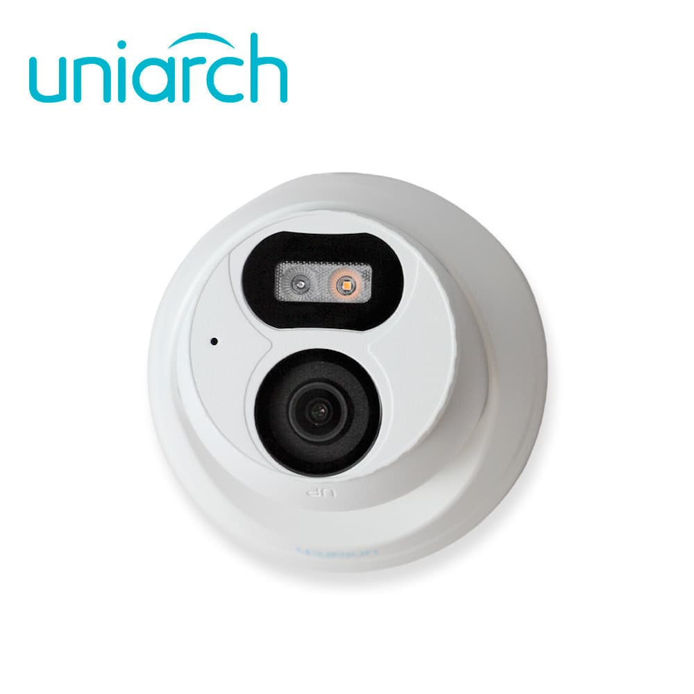CAMARA IP TURRET UNIARCH IPC-T132-AF28-DL-ECO / 2MP / LENTE 2.8MM / DNR / IR30M / DUAL-LIGHT / MICROFONO-INTEGRADO / HUMAN-BODY-DETECTION 2.0 / POE-AF ONVIF / 3-AXIS / IP67 / GRAFENO+PLASTICO / ULTRA265 /  - Miniatura 5