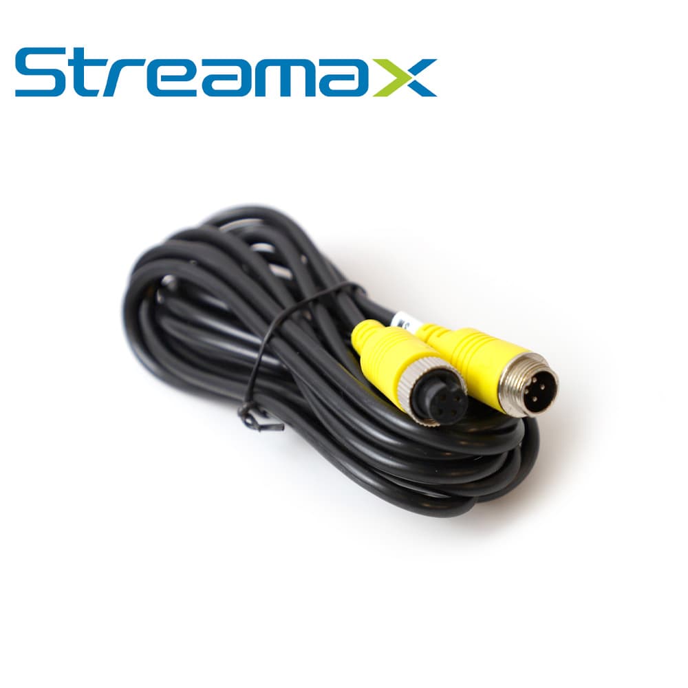 CABLE DIN DE AVIACION SERIE ECO MERIVA TECHNOLOGY MBCE30  / 4 PINES / 3 METROS / COMPATIBLE CON CAMARAS AHD - Miniatura 3