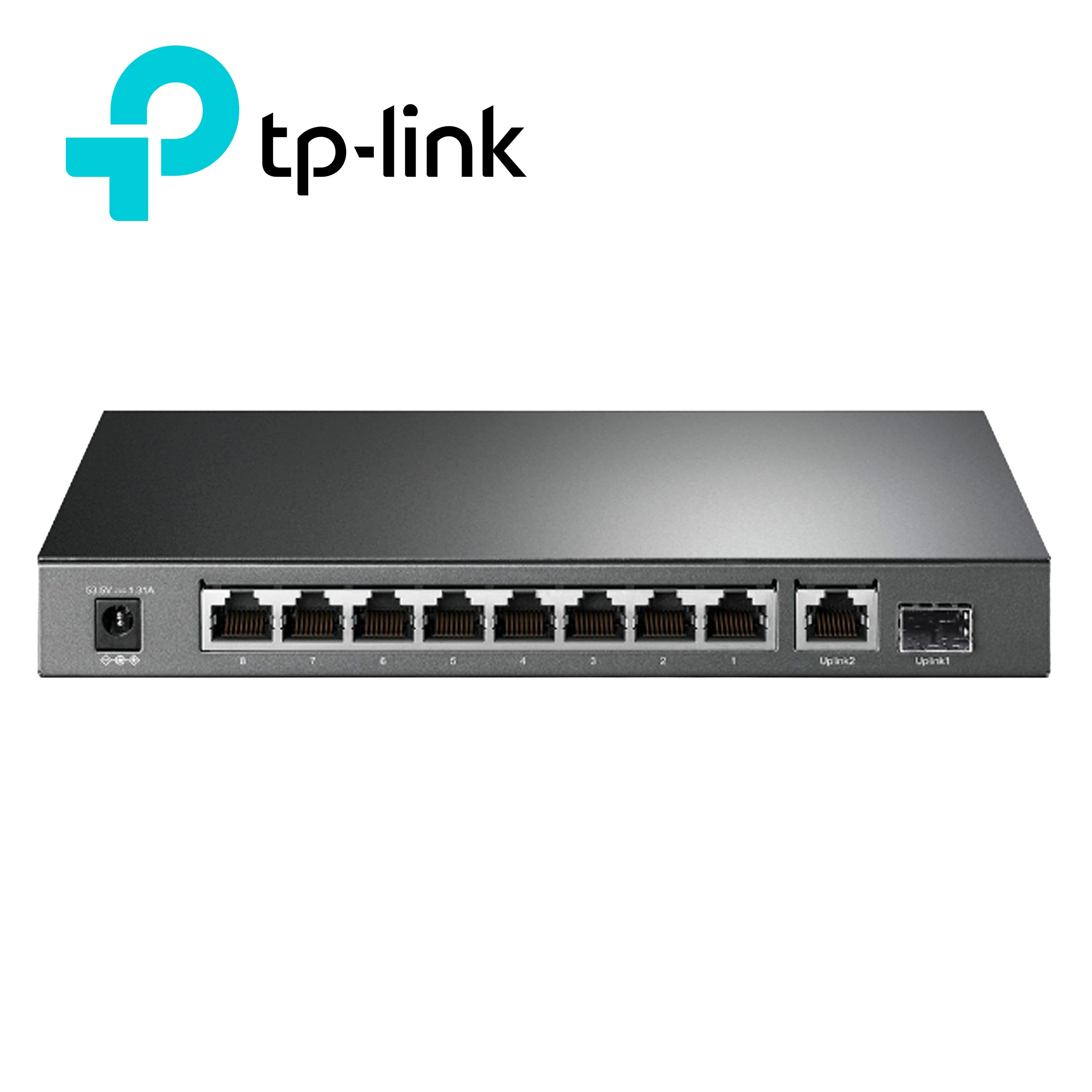 SWITCH NO ADMINISTRABLE TP-LINK TL-SG1210P / 8 PUERTOS RJ45 GIGABIT POE+ / 1 PUERTO RJ45 GIGABIT ADICIONAL / 1 PUERTO SFP GIGABIT / IEEE 802.3AF/AT / HASTA 30 W POR PUERTO Y POE TOTAL DE 63 W / MODOS EXTEND HASTA 250 METROS /  PRIORITY / ISOLATION /  - Miniatura 3