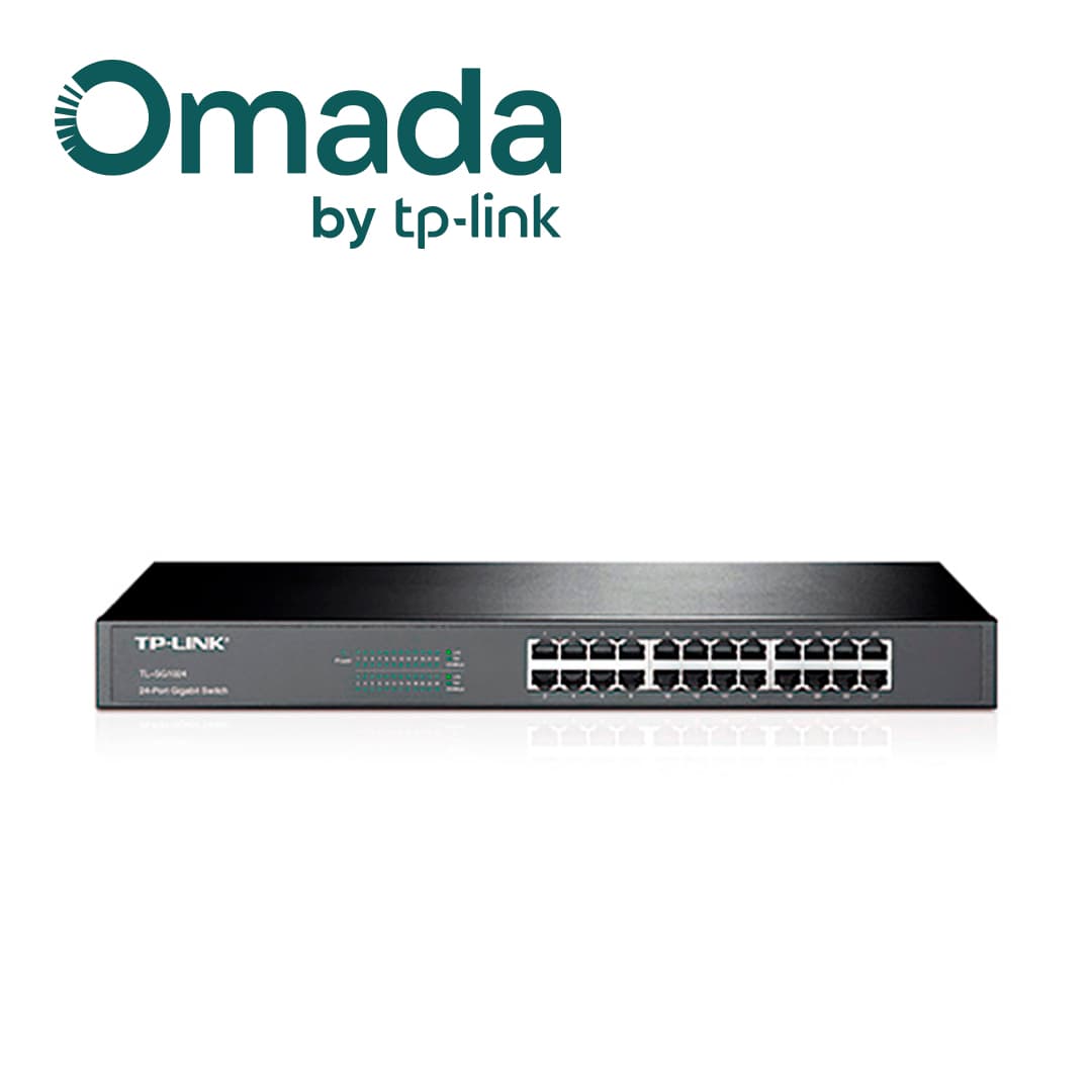 SWITCH NO ADMINISTRABLE TP-LINK TL-SG1024 CUENTA CON 24 PUERTOS RJ45 10/100/1000 MBPS MONTAJE EN RACK CARCASA METALICA DE 19 PULGADAS/ TECNOLOGIA DE EFICIENCIA ENERGETICA/ USO INTERIOR - Miniatura 3