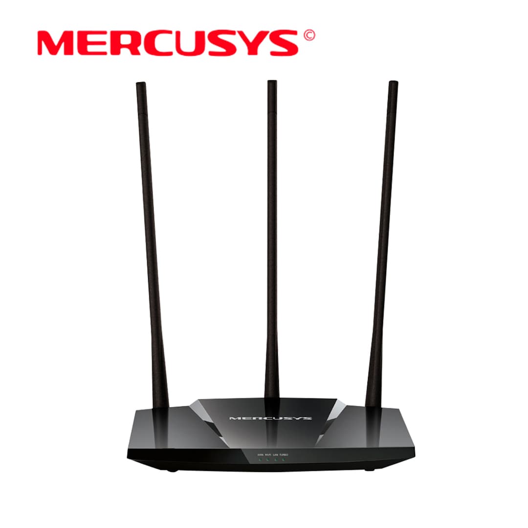 RUTEADOR INALAMBRICO MW330HP MERCUSYS / 1 PUERTO WAN 10/100 MBPS / 3 PUERTOS LAN 10/100 MBPS / FRECUENCIA DE 2.4GHZ B/G/N / 3 ANTENAS FIJAS DE 7DBI / VELOCIDAD INALAMBRICA DE 300 MBPS / FUENTE DE ALIMENTACION DE 9V - 0.6A. - Miniatura 5