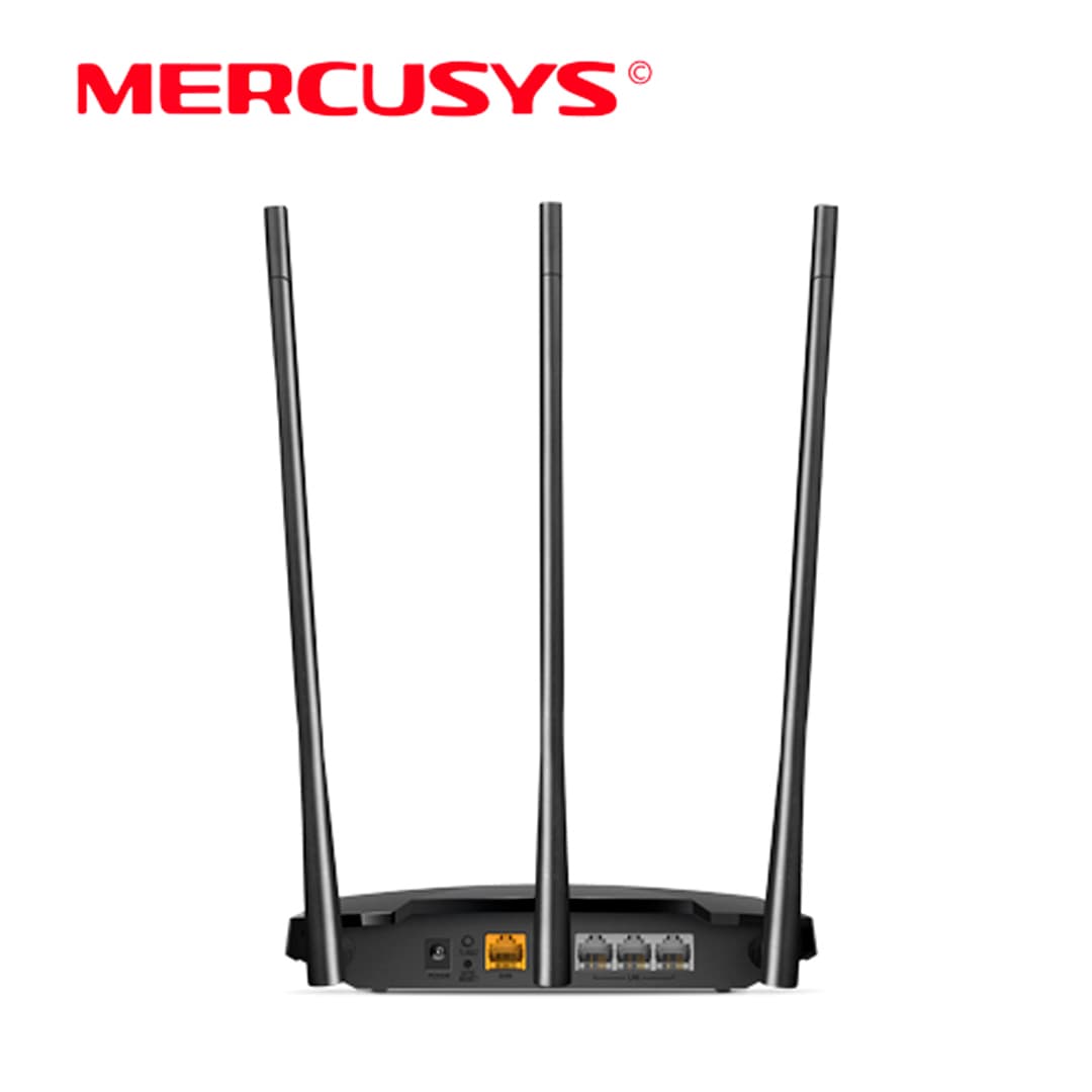RUTEADOR INALAMBRICO MW330HP MERCUSYS / 1 PUERTO WAN 10/100 MBPS / 3 PUERTOS LAN 10/100 MBPS / FRECUENCIA DE 2.4GHZ B/G/N / 3 ANTENAS FIJAS DE 7DBI / VELOCIDAD INALAMBRICA DE 300 MBPS / FUENTE DE ALIMENTACION DE 9V - 0.6A. - Miniatura 6