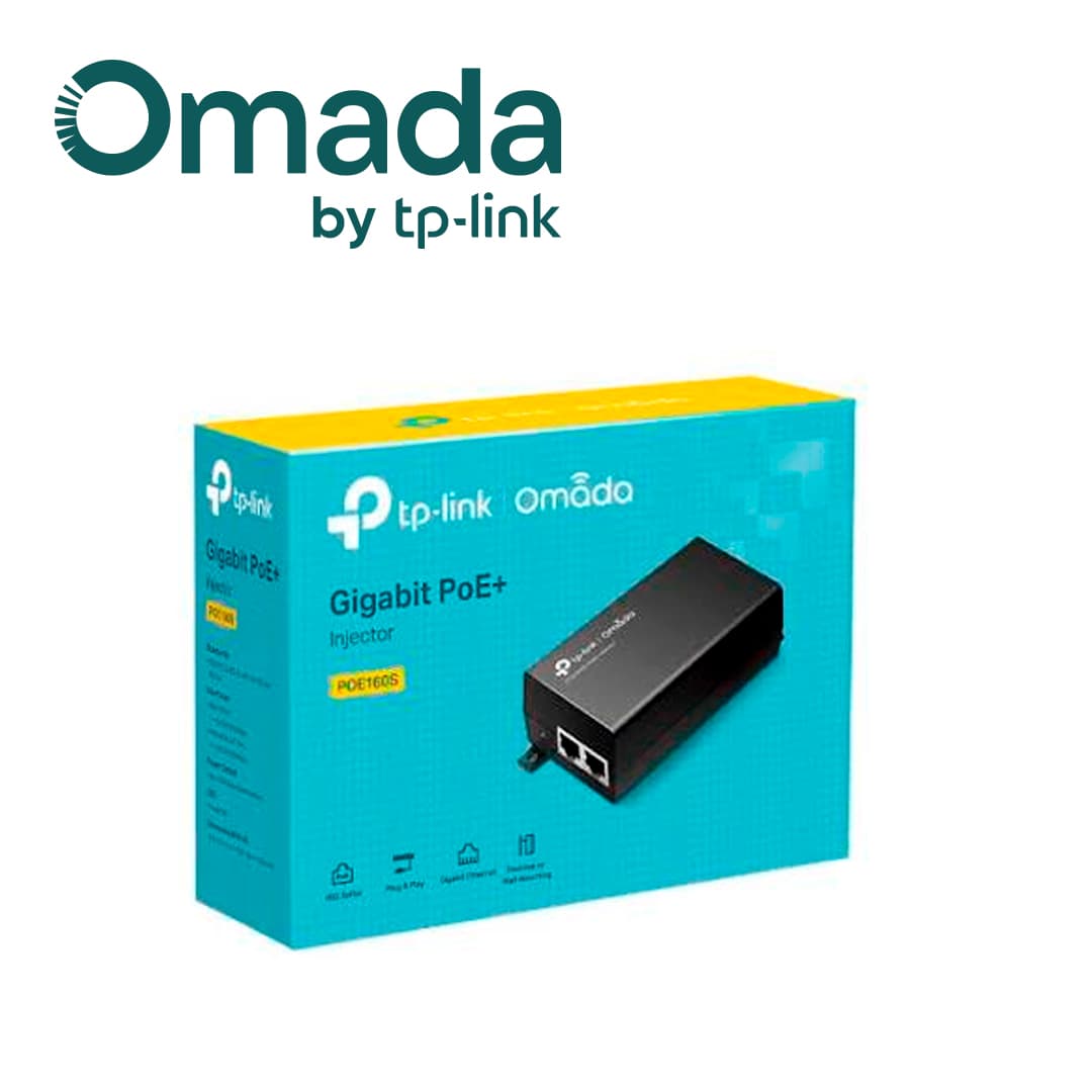 INYECTOR POE 802.3AF/AT POE160S TP-LINK / 2 PUERTOS RJ45 10/100/1,000MBPS / HASTA 100 METROS / AUTO MDI/MDIX / CONSUMO DE 30W - Miniatura 7