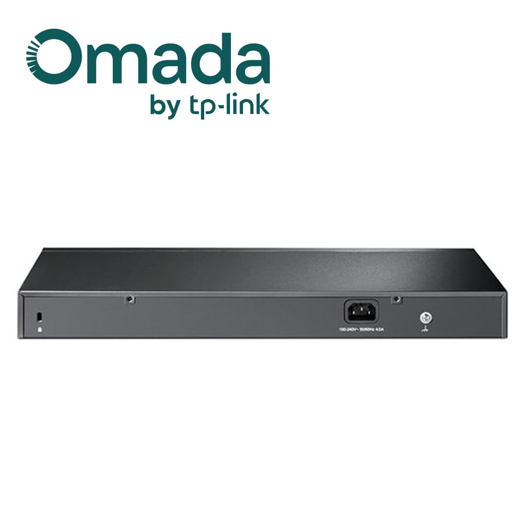 SWITCH POE JETSTREAM SDN ADMINISTRABLE TP-LINK SG2428P ADMINISTRABLE / 24 PUERTOS POE AT/AF 250W 10/100/1000 MBPS+4 PUERTOS DE FIBRA OPTICA / ADMINISTRACION CENTRALIZADA ACCESO A NUBE Y APLICACION OMADA - Miniatura 5
