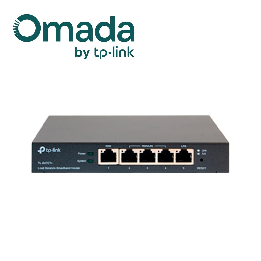 ROUTER BALANCEADOR DE CARGA / TP-LINK TL-R470T / 1 PUERTO WAN RJ45 / 1 PUERTO LAN RJ45 / 3 PUERTOS WAN/LAN RJ45 / VELOCIDAD 10/100 MBPS / PARA ESCRITORIO. - Miniatura 5