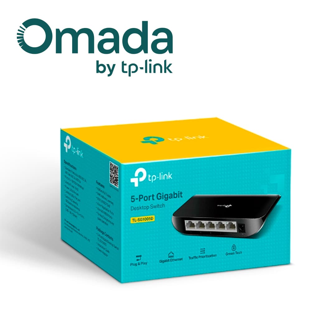 SWITCH NO ADMINISTRABLE TP-LINK TL-SG1005D/ 5 PUERTOS RJ45 10/100/1000 MBPS TECNOLOGIA DE AHORRO DE ENERGIA/ CARCASA DE PLASTICO/ DISEÑADO PARA USO EN ESCRITORIO O MONTAJE EN PARED/ PLUG AND PLAY NO SE NECESITA CONFIGURACION/ USO INTERIOR - Miniatura 7