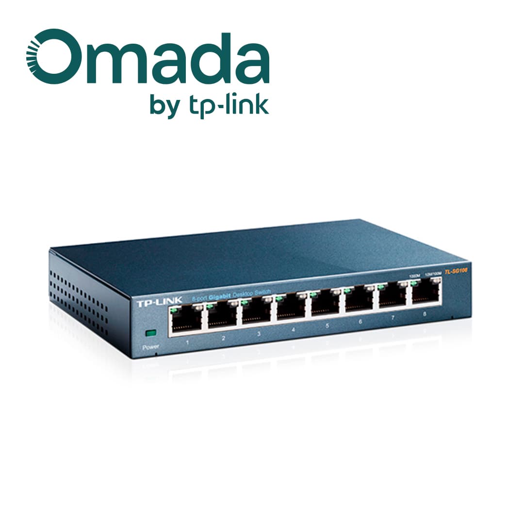 SWITCH NO ADMINISTRABLE TP-LINK TL-SG108/ 8 PUERTOS RJ45 10/100/1000 MBPS/ TECNOLOGIA GREEN ETHERNET AHORRA CONSUMO DE ENERGIA/ CARCASA DE ACERO/ USO ESCRITORIO O MONTAJE EN PARED/ PLUG AND PLAY/ NO SE NECESITA CONFIGURACION/ USO INTERIOR - Miniatura 5