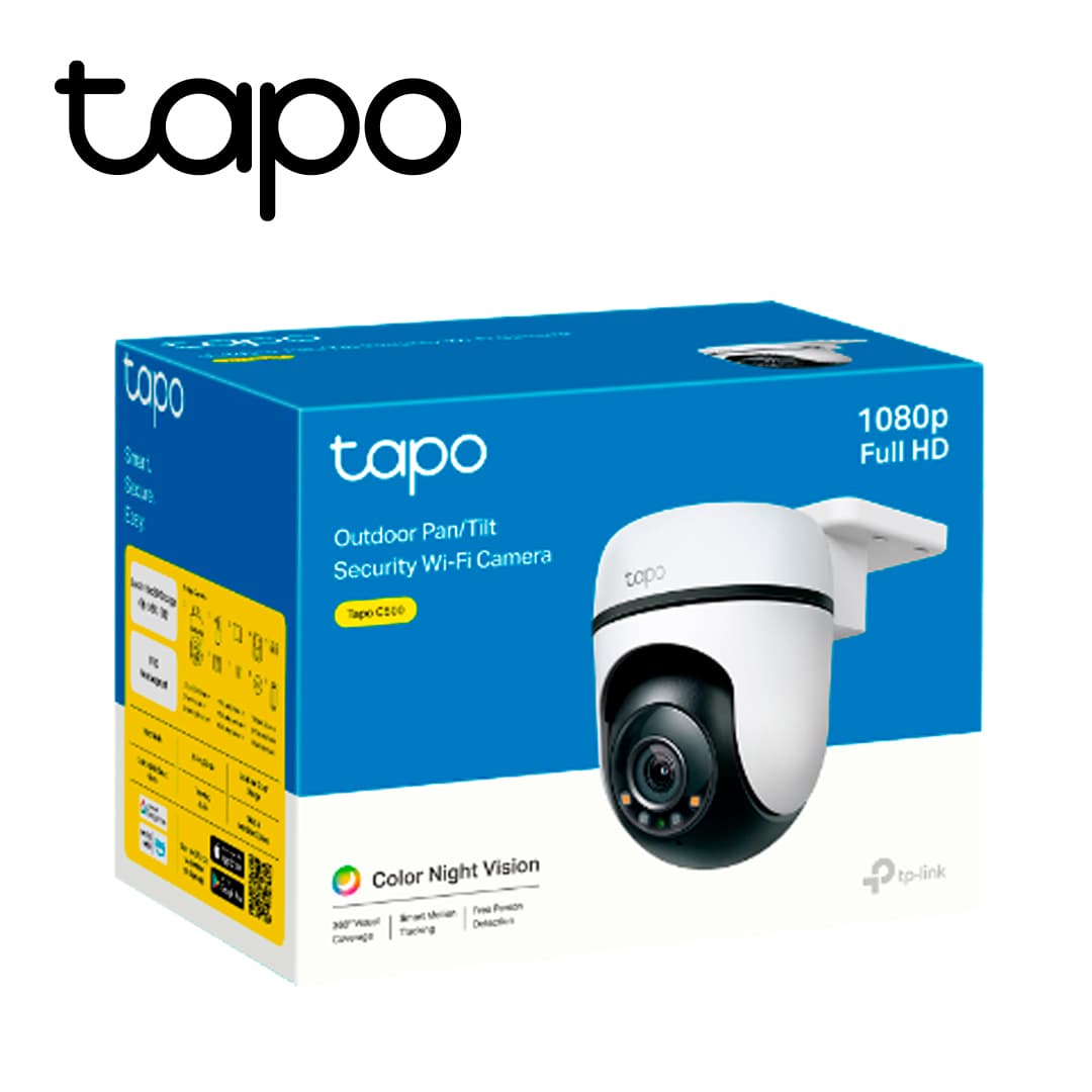 CAMARA DESEGURIDAD PARA EXTERIOR TP-LINK TAPO C500, ROTACION DE 360 GRADOS, RESOLUCION FULL HD, DETECCION DE PERSONAS Y SEGUIMIENTO DE MOVIMIENTO, ACEPTA MEMORIA SD HASTA 512GB - Miniatura 7