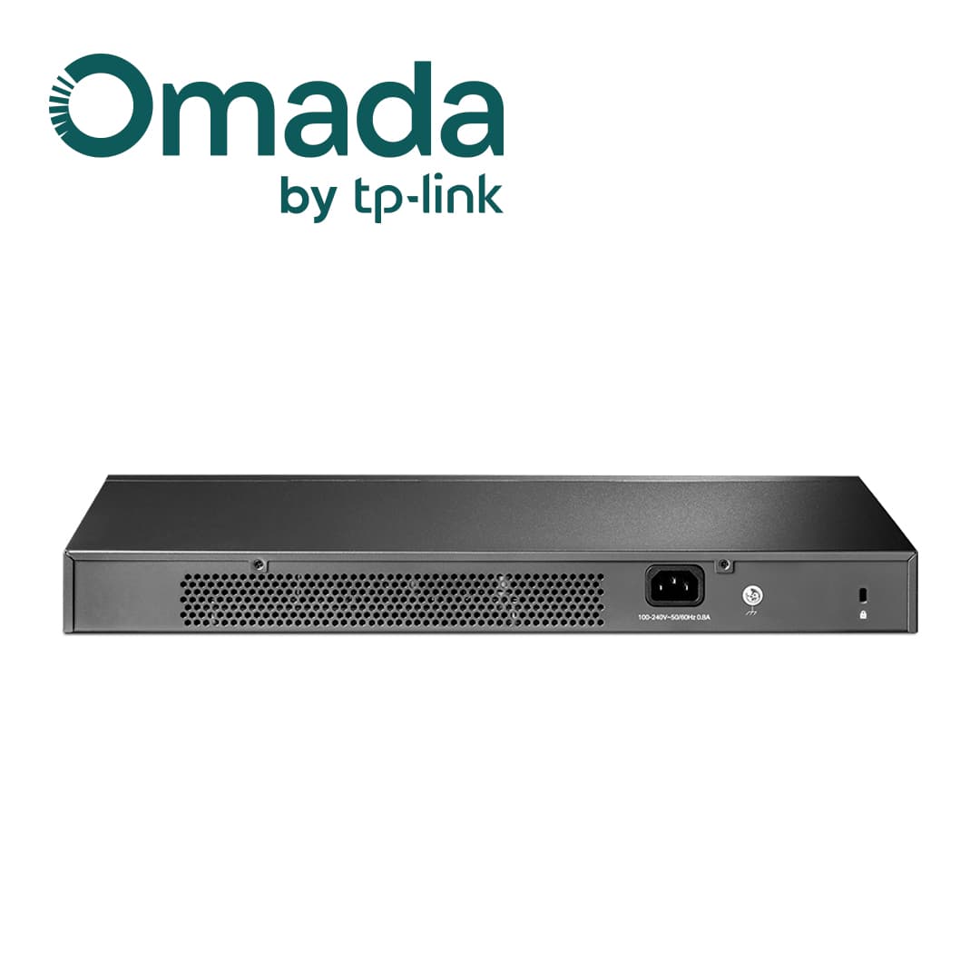 SWITCH ADMINISTRABLE TP-LINK SX3008F / CUENTA CON 8 PUERTOS SFP+ 10GIGA / ADMINISTRACION CENTRALIZADA CON OMADA / CARCASA METALICA IDEAL PARA RACK / USO INTERIOR - Miniatura 5