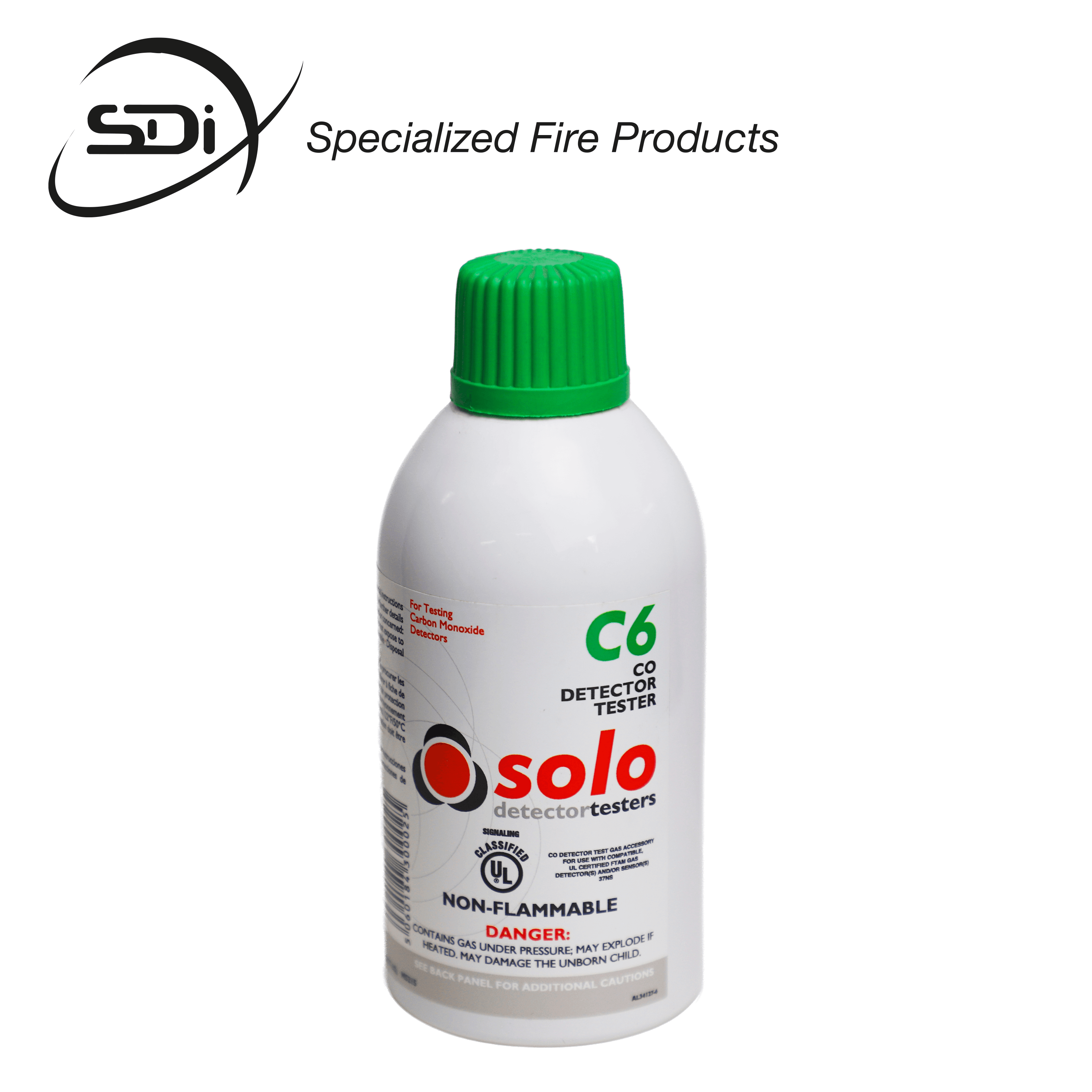 PROBADOR MONOXIDO DE CARBONO SDI SOLO C6 LATA 10OZ - Miniatura 3