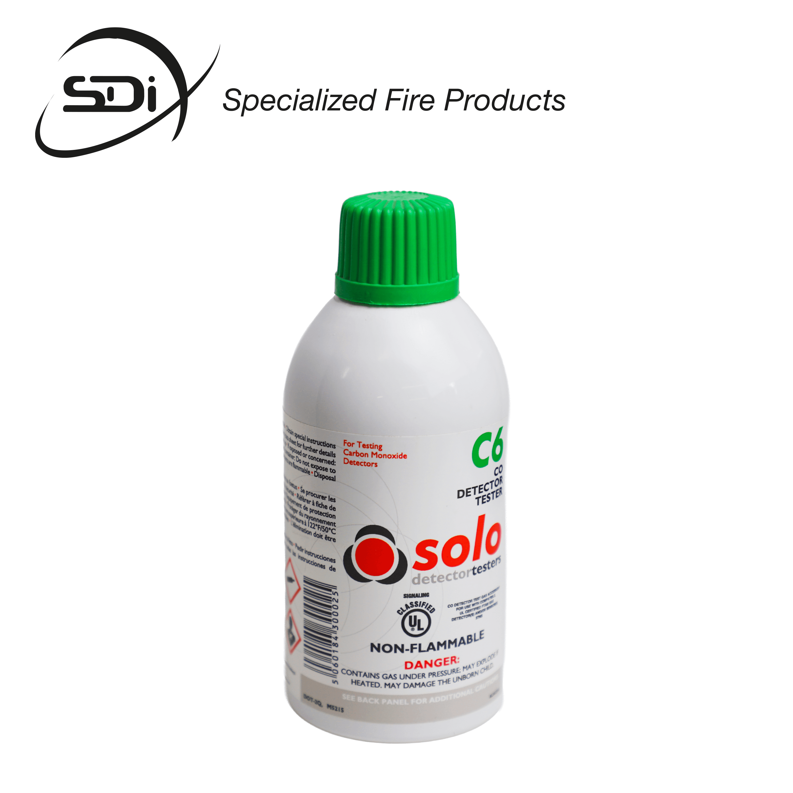 PROBADOR MONOXIDO DE CARBONO SDI SOLO C6 LATA 10OZ - Miniatura 4