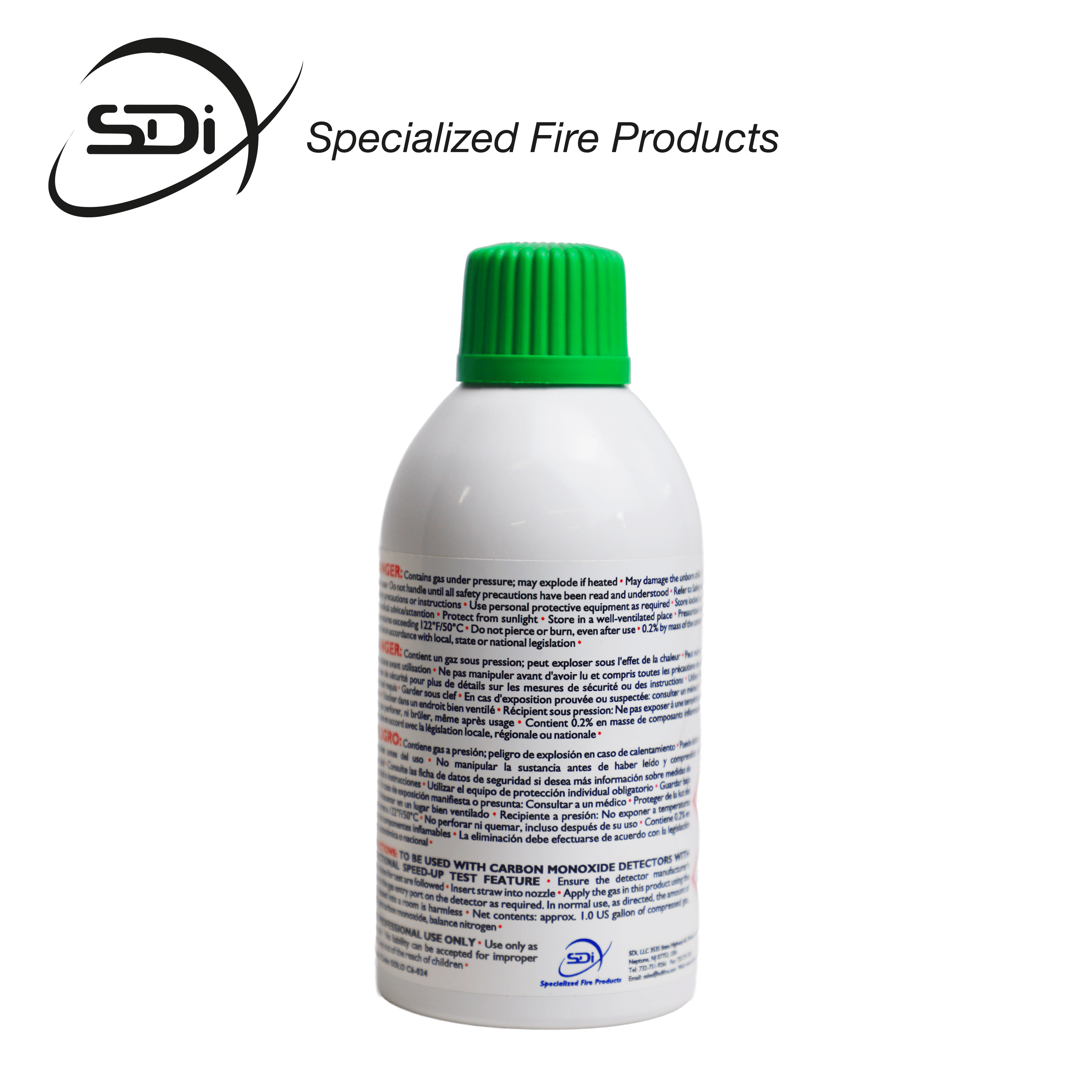 PROBADOR MONOXIDO DE CARBONO SDI SOLO C6 LATA 10OZ - Miniatura 5