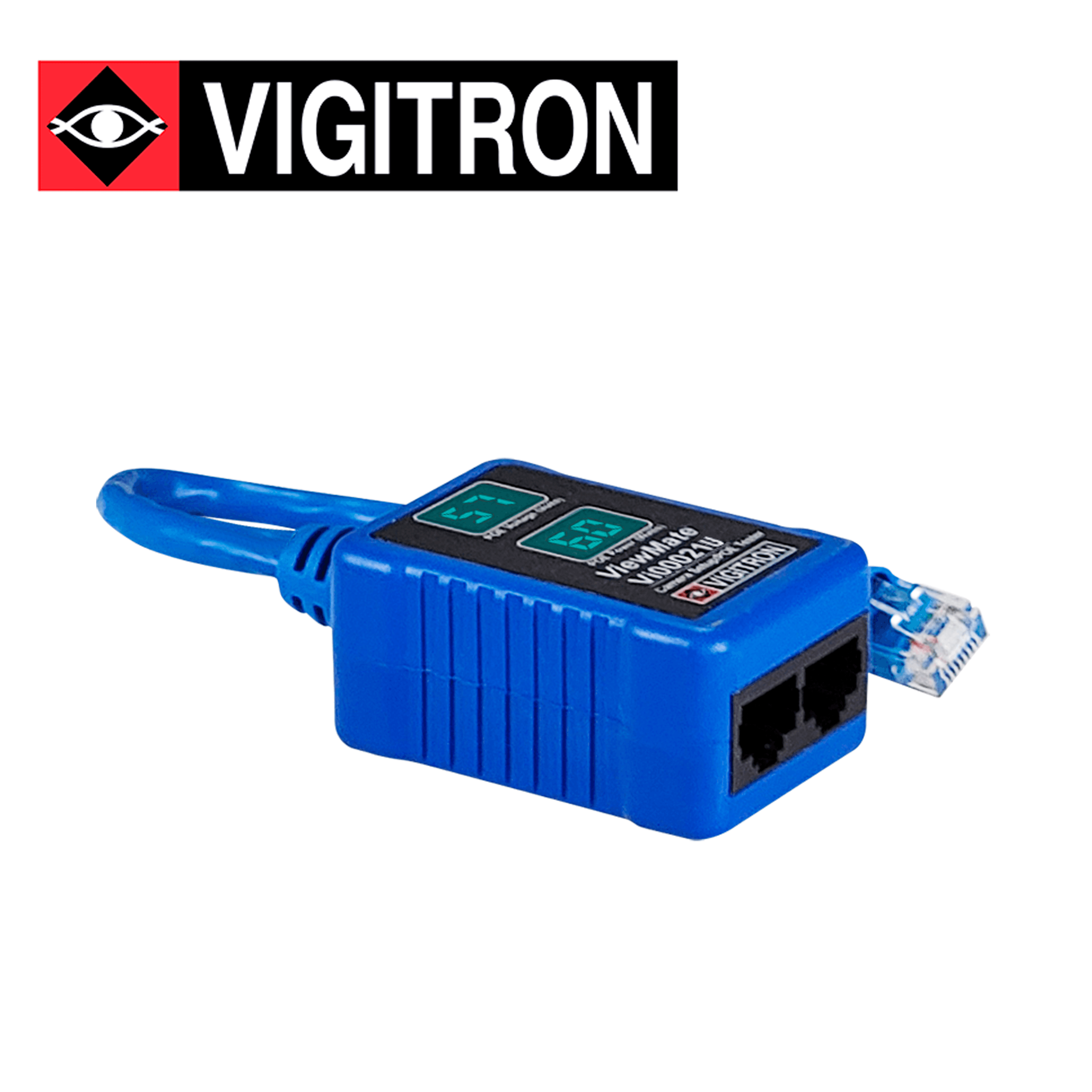 TESTER POE AF/AT/BT VIGITRON VI00021U / DISPLAY LED VOLTAJE 2 DIGITOS / DISPLAY LED POE 2 DIGITOS / COMPATIBLE POE HASTA 90W - Miniatura 3
