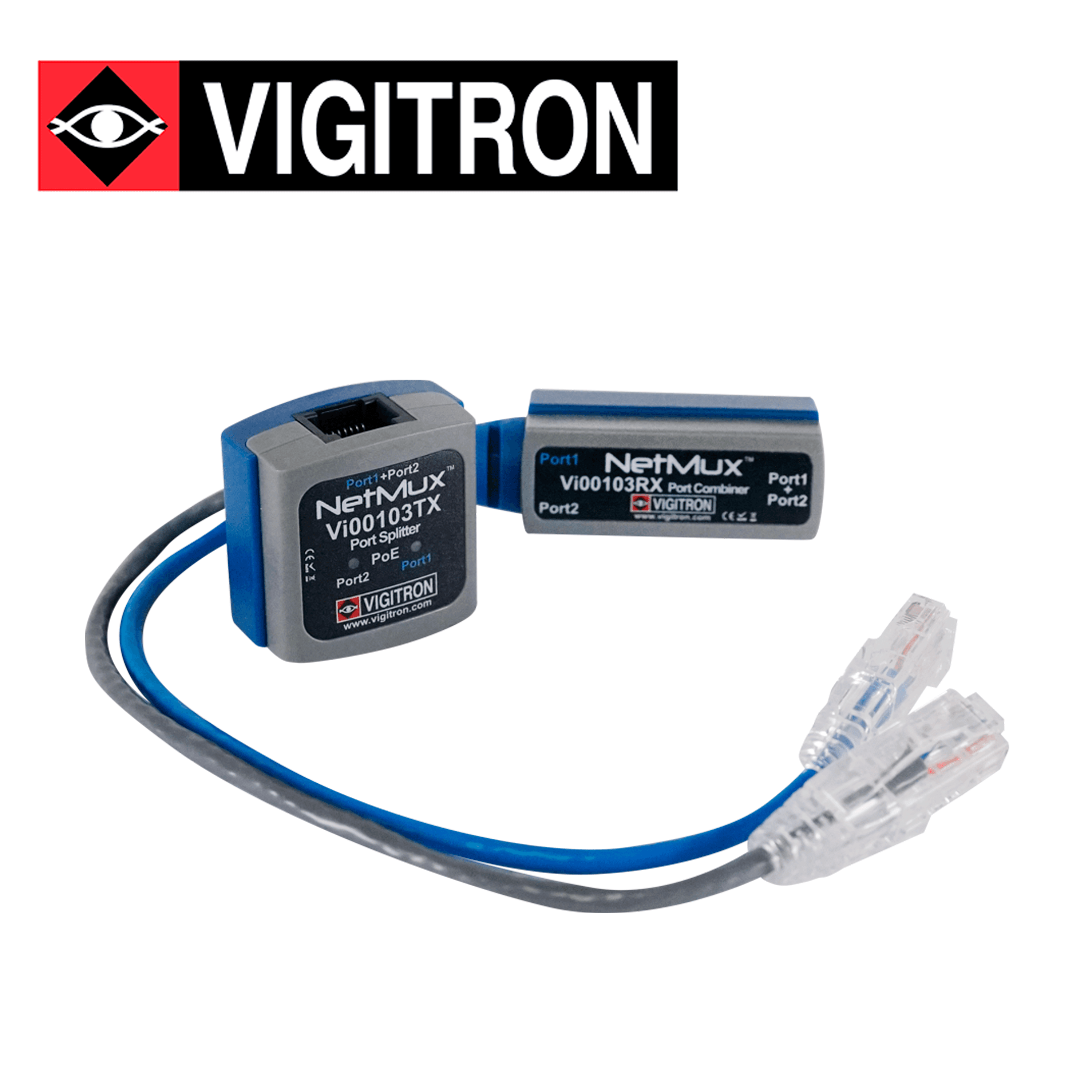 MULTIPLEXOR VIGITRON  VI00103 / HASTA 37W  A CADA SALIDA / HASTA 2 DISPOSITIVOS / NO REQUIERE FUENTE DE ALIMENTACION - Miniatura 4