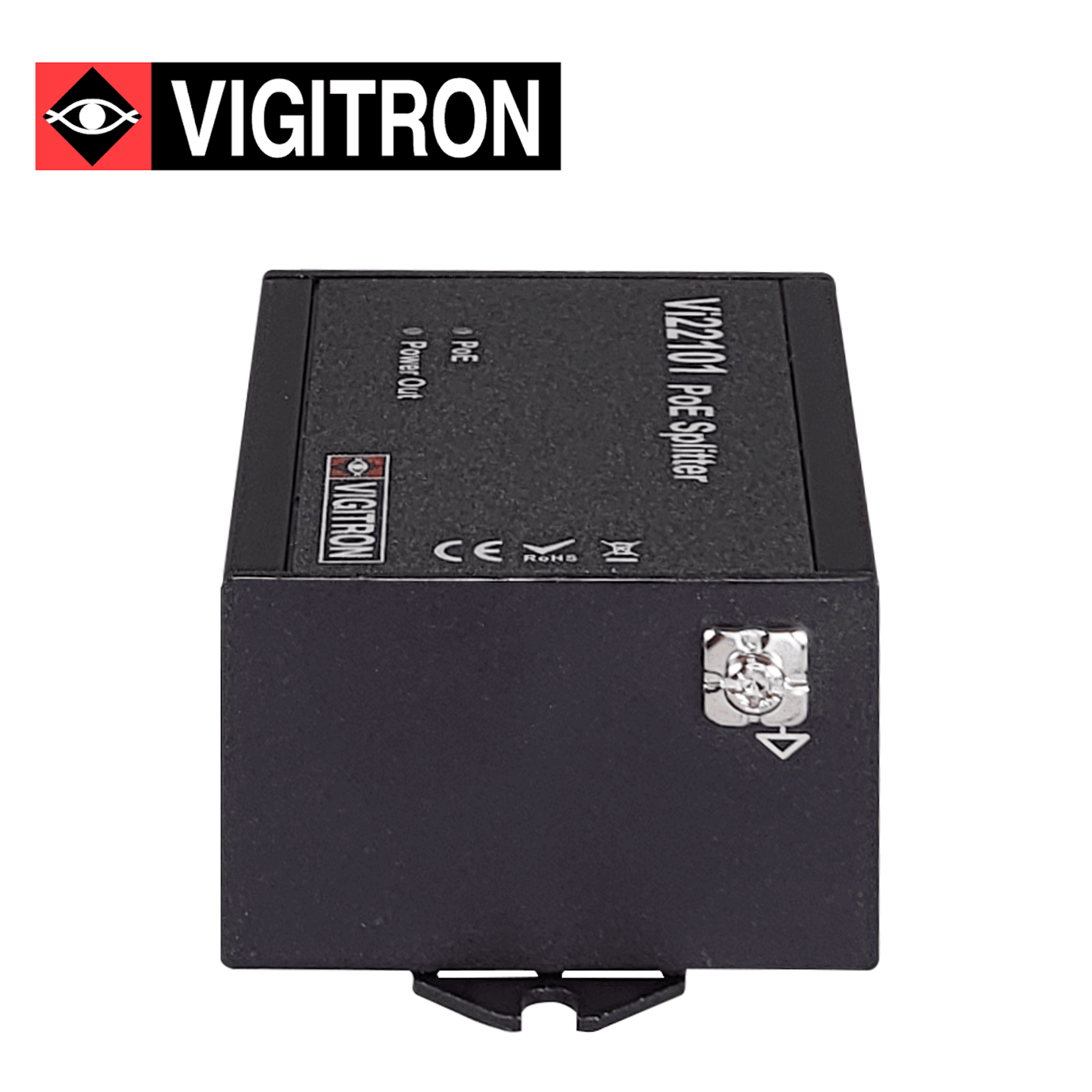 SPLITTER POE VIGITRON VI22101 / 10M/100M / COMPATIBLE CON POE AF / SALIDA 12.5VCD 1A - Miniatura 4
