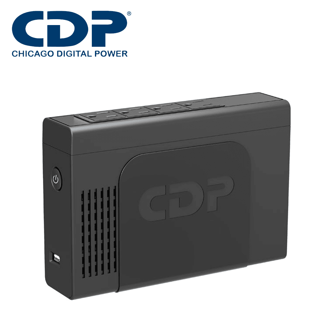 NO BREAK UPS DE LITIO LI-504 CDP 500VA / 250W / 4 CONTACTOS / BATERIA DE LITIO / SUPRESION DE PICOS 380 JOULES / 120V - Miniatura 2