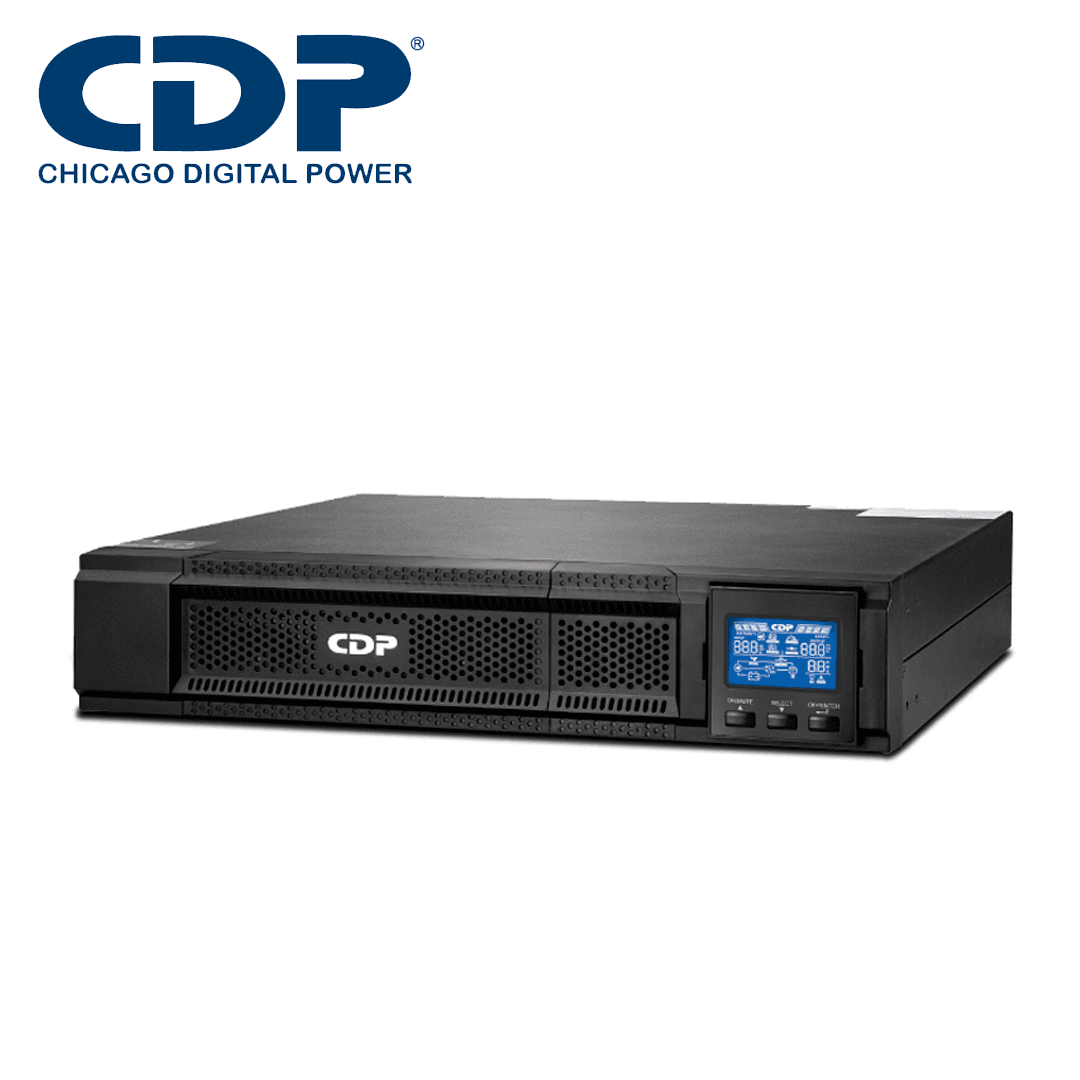 NO BREAK UPS ONLINE RACK TORRE UPO11-1RTAX CDP / 1000VA / 1000W / FACTOR DE POTENCIA 1.0 / 2 UNIDADES DE RACK / DOBLE CONVERSION / DISPLAY LCD / UL / FCC / CE / 120V - Miniatura 2