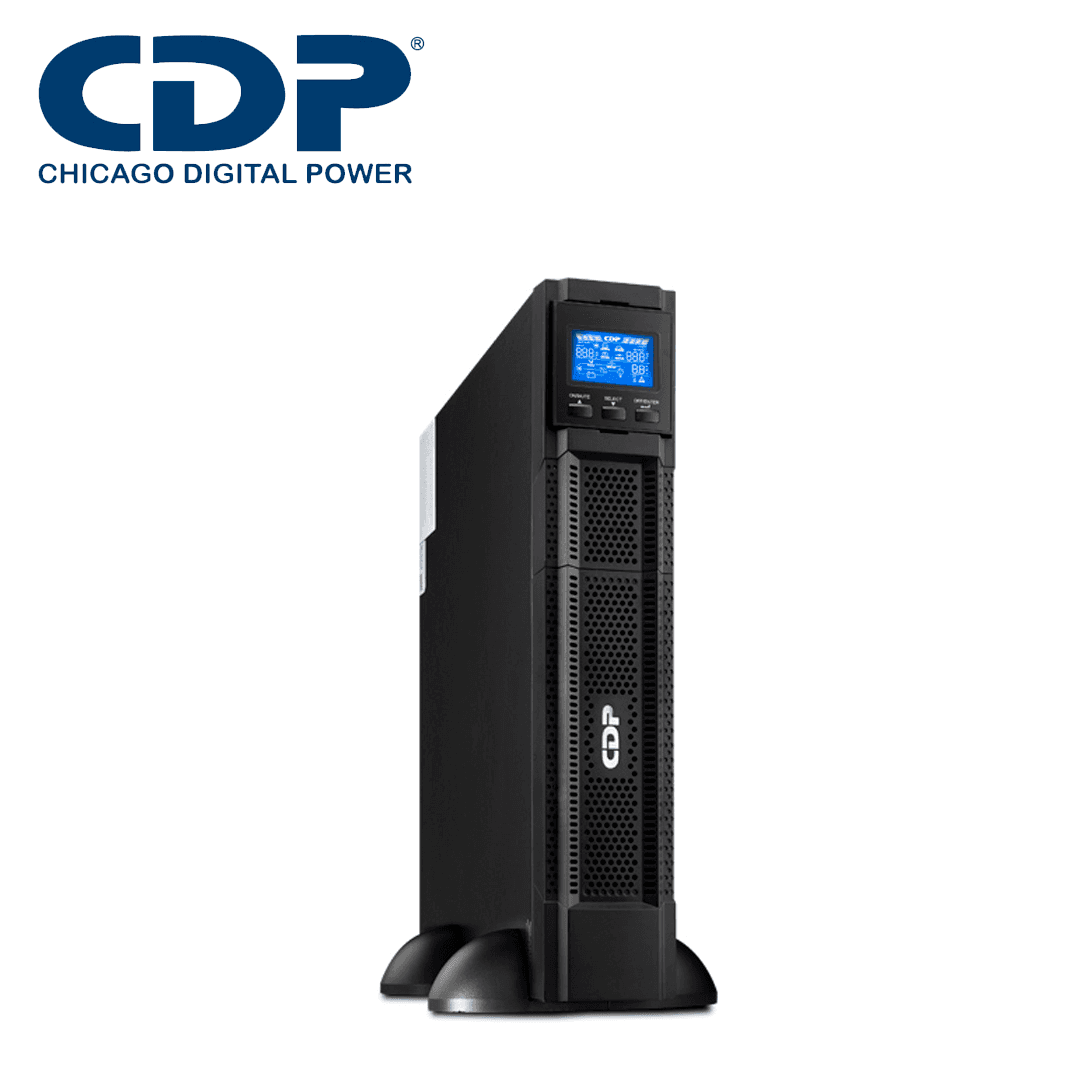 NO BREAK UPS ONLINE RACK TORRE UPO11-1RTAX CDP / 1000VA / 1000W / FACTOR DE POTENCIA 1.0 / 2 UNIDADES DE RACK / DOBLE CONVERSION / DISPLAY LCD / UL / FCC / CE / 120V - Miniatura 3