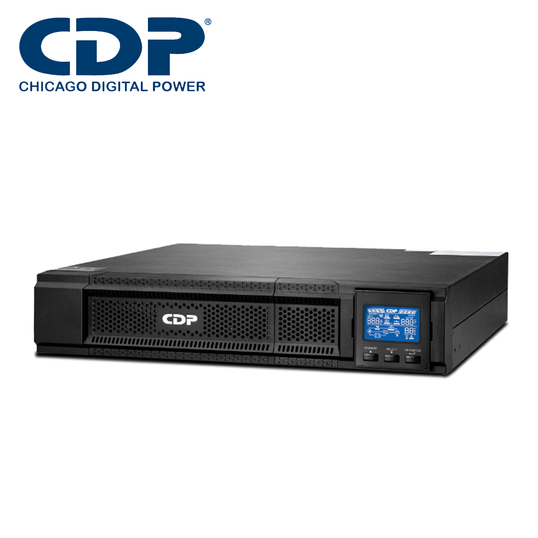 NO BREAK UPS ONLINE RACK TORRE UPO11-3RT CDP 3000VA / 2700W / FACTOR DE POTENCIA 0.9 / 2 UNIDADES DE RACK / DOBLE CONVERSION / DISPLAY LCD / 120V - Miniatura 2