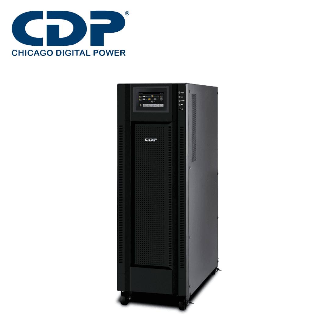 NO BREAK UPS ONLINE TRIFASICO UPO33-15HFAX CDP / 15KVA / 15KW / FACTOR DE POTENCIA 1.0 / DOBLE CONVERSION / ALTA FRECUENCIA / DISPLAY LCD / ENTRADA 208V / SALIDA 208V / 40 BATERIAS 9AH INCLUIDAS / UL / FCC / ENERGY STAR - Miniatura 2